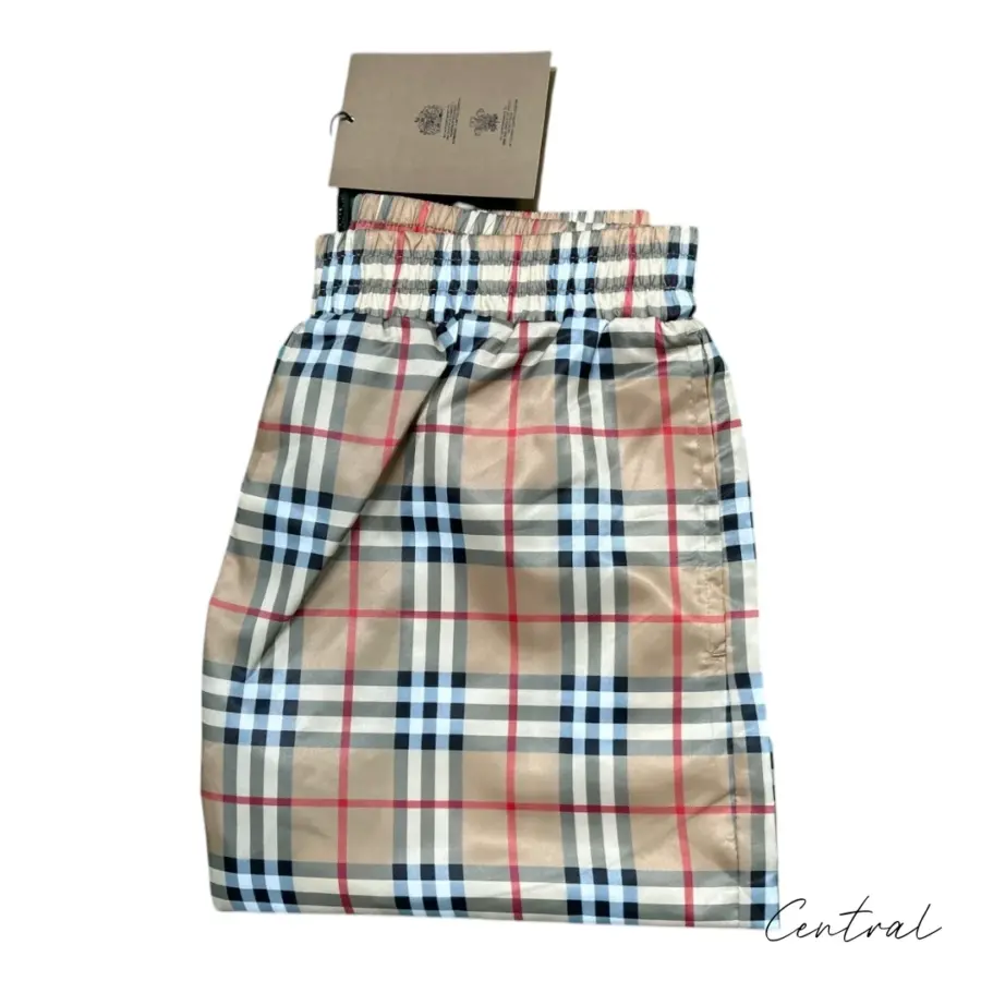 Burberry Vintage Check Swim Shorts - Beige - Image 3
