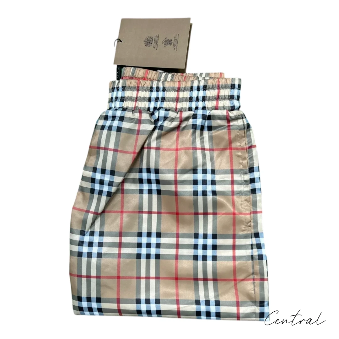 Burberry Vintage Check Swim Shorts - Beige - Image 3