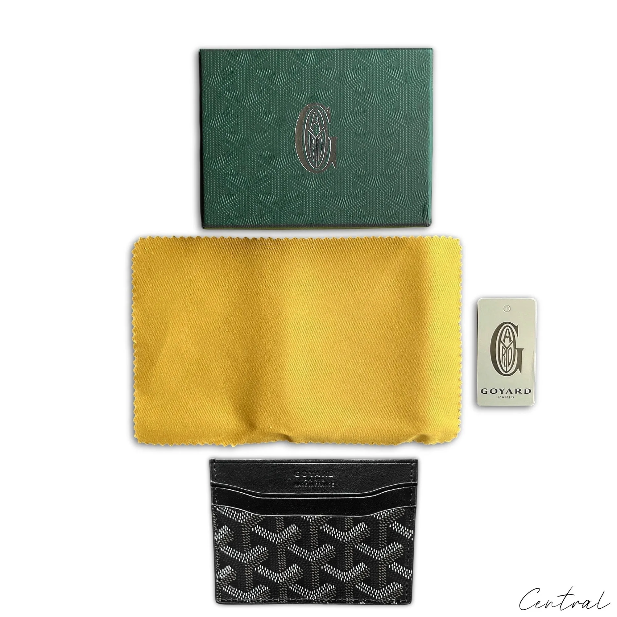 Goyard Card holder Black