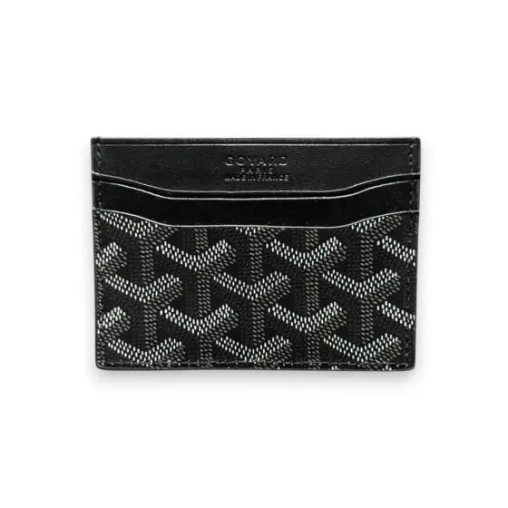 Goyard Card holder Black