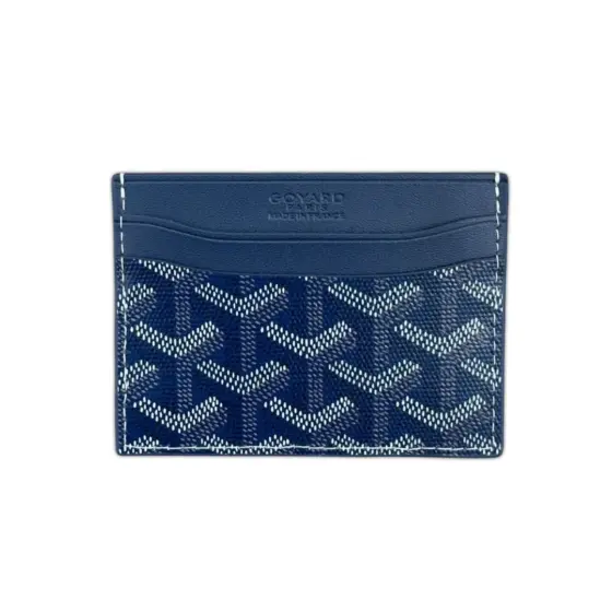 Goyard Card holder Classic Royal Blue