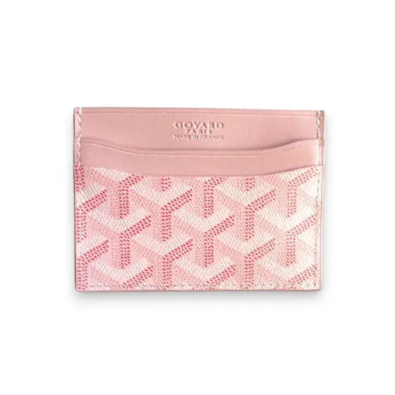 Goyard Card holder Pink