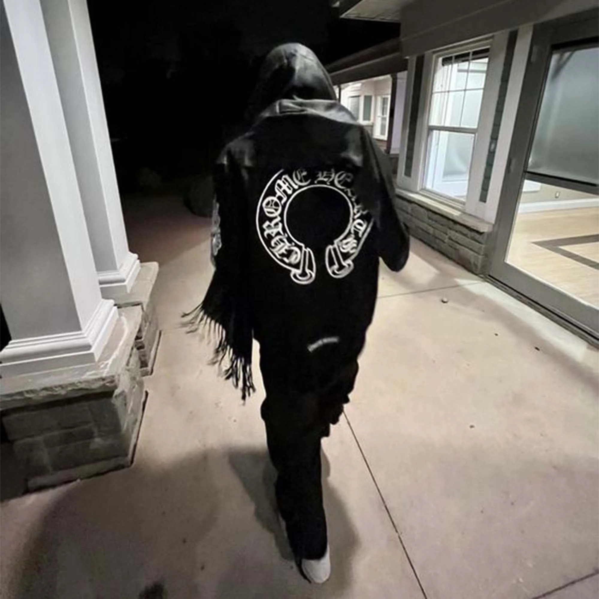 Chrome Hearts Horseshoe Zip Up Hoodie