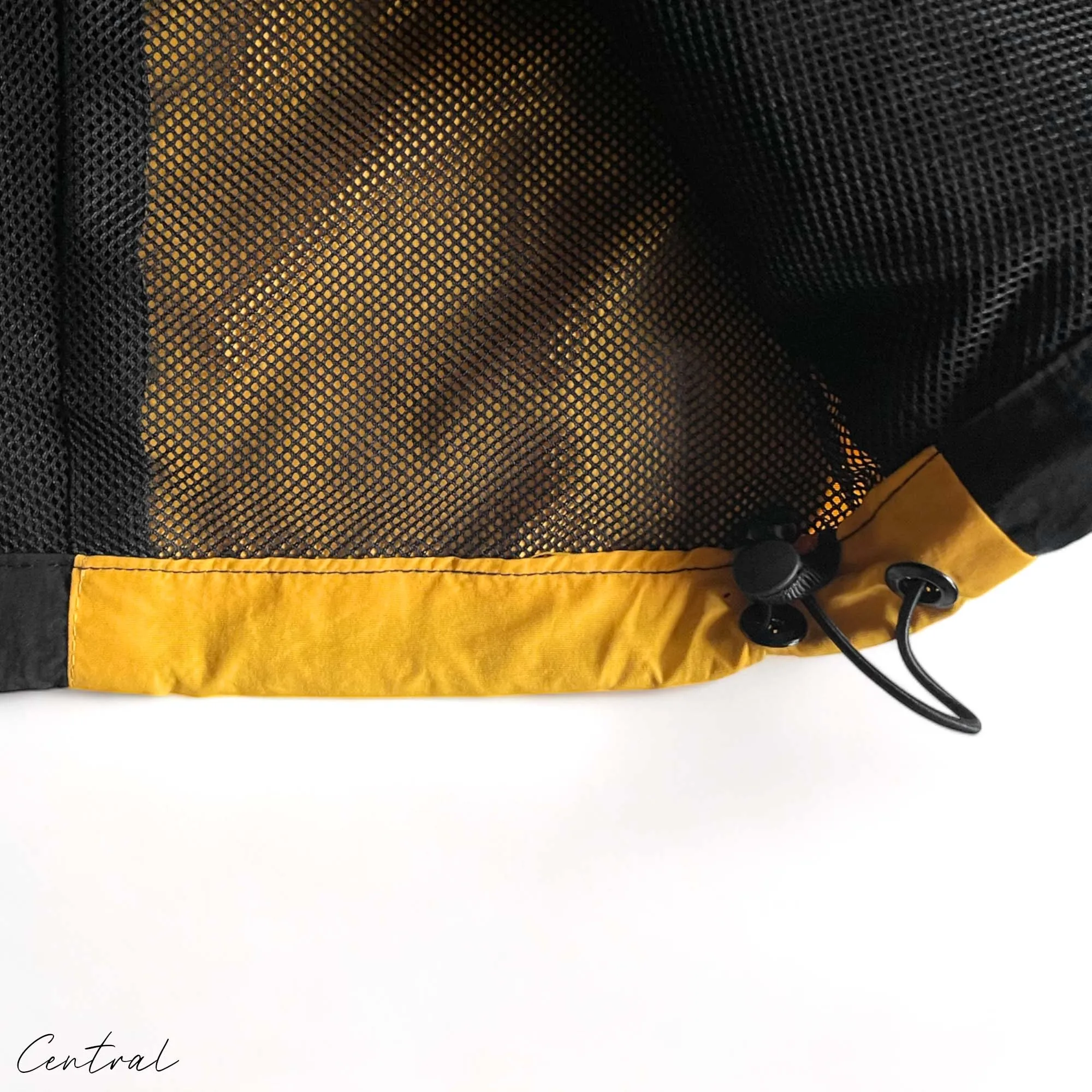 Corteiz Spring Jacket black-yellow