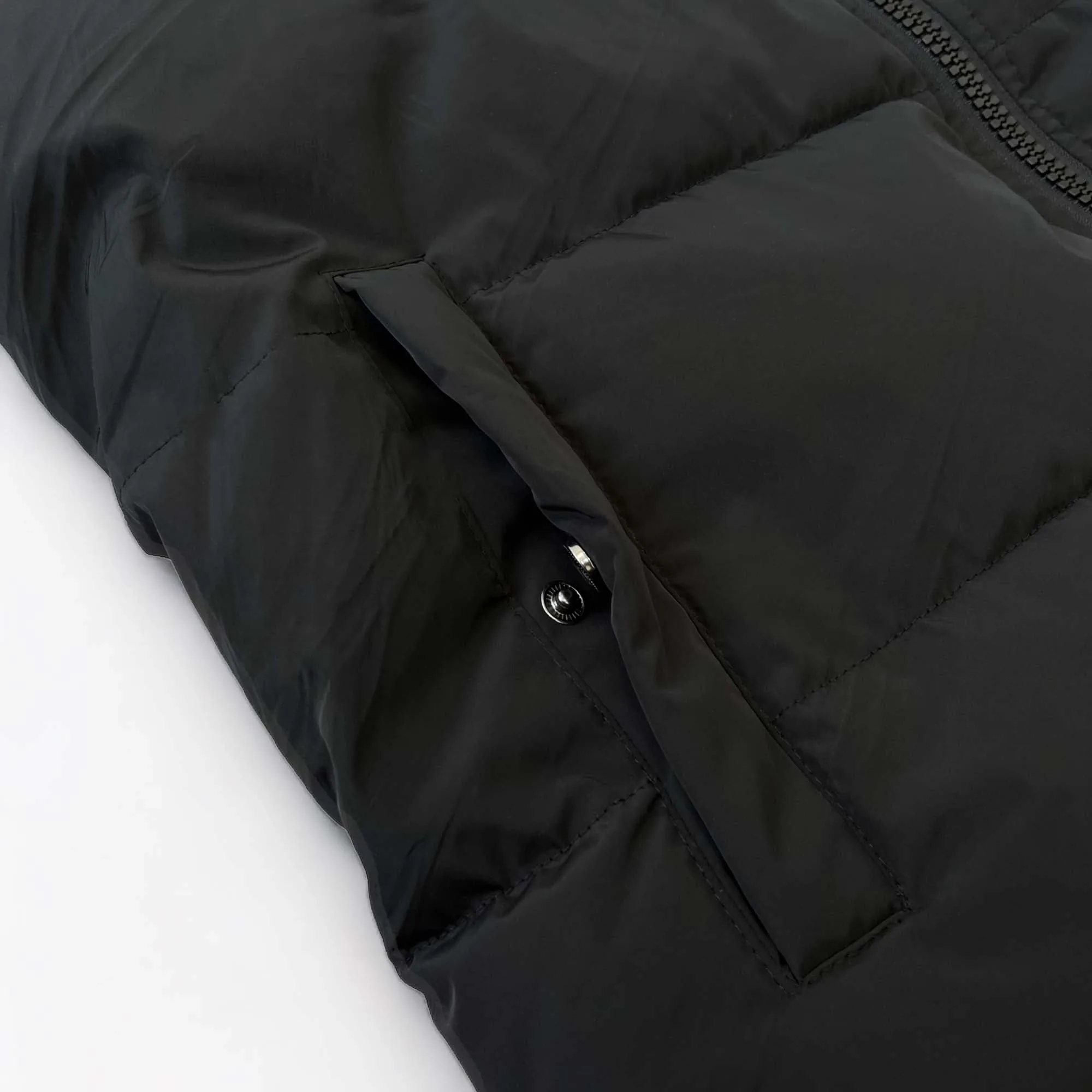 Trapstar Irongate Detachable Hooded Puffer Jacket 'Black'
