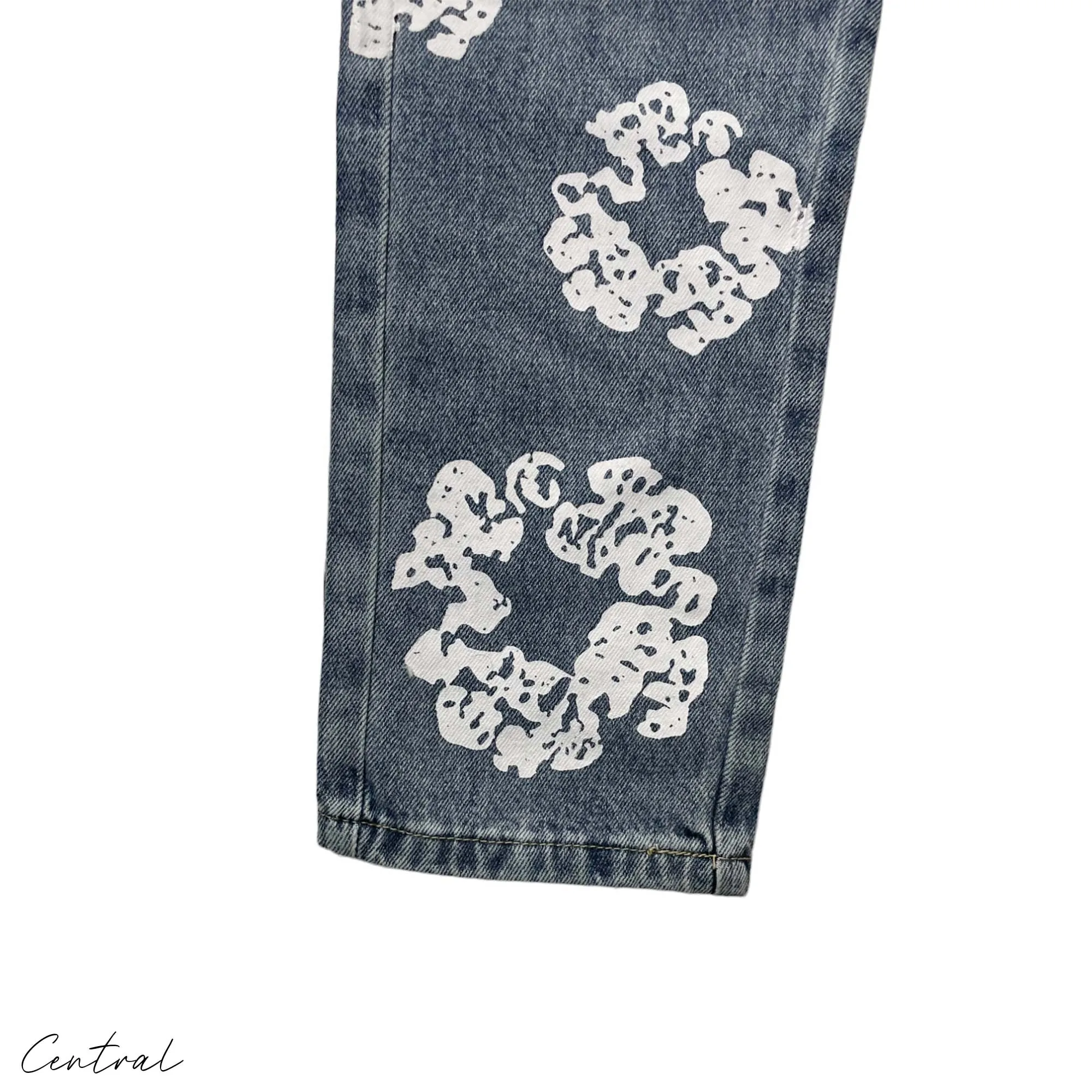 Denim Tears Levi's The Cotton Wreath Jean Light Wash