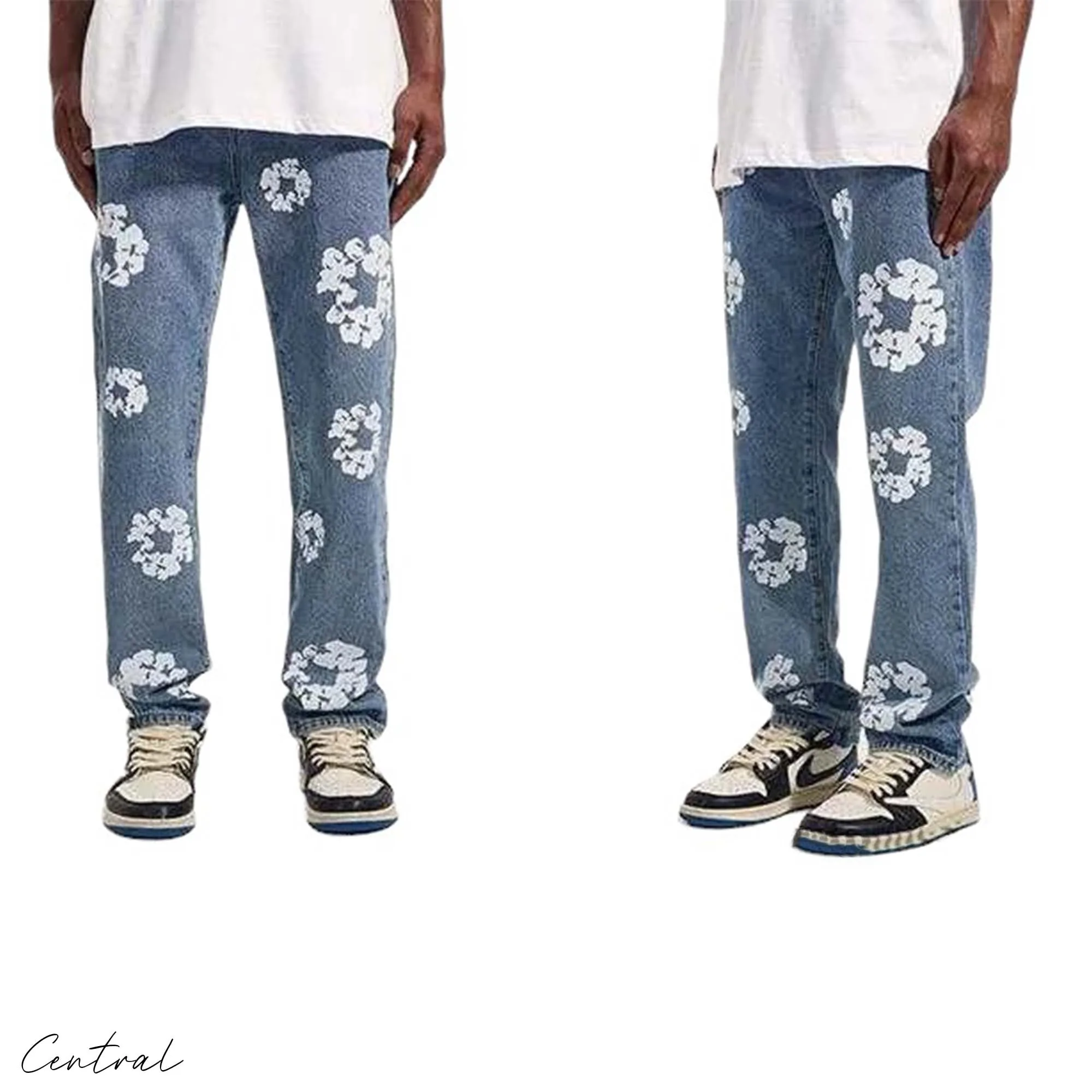 Denim Tears Levi's The Cotton Wreath Jean Light Wash