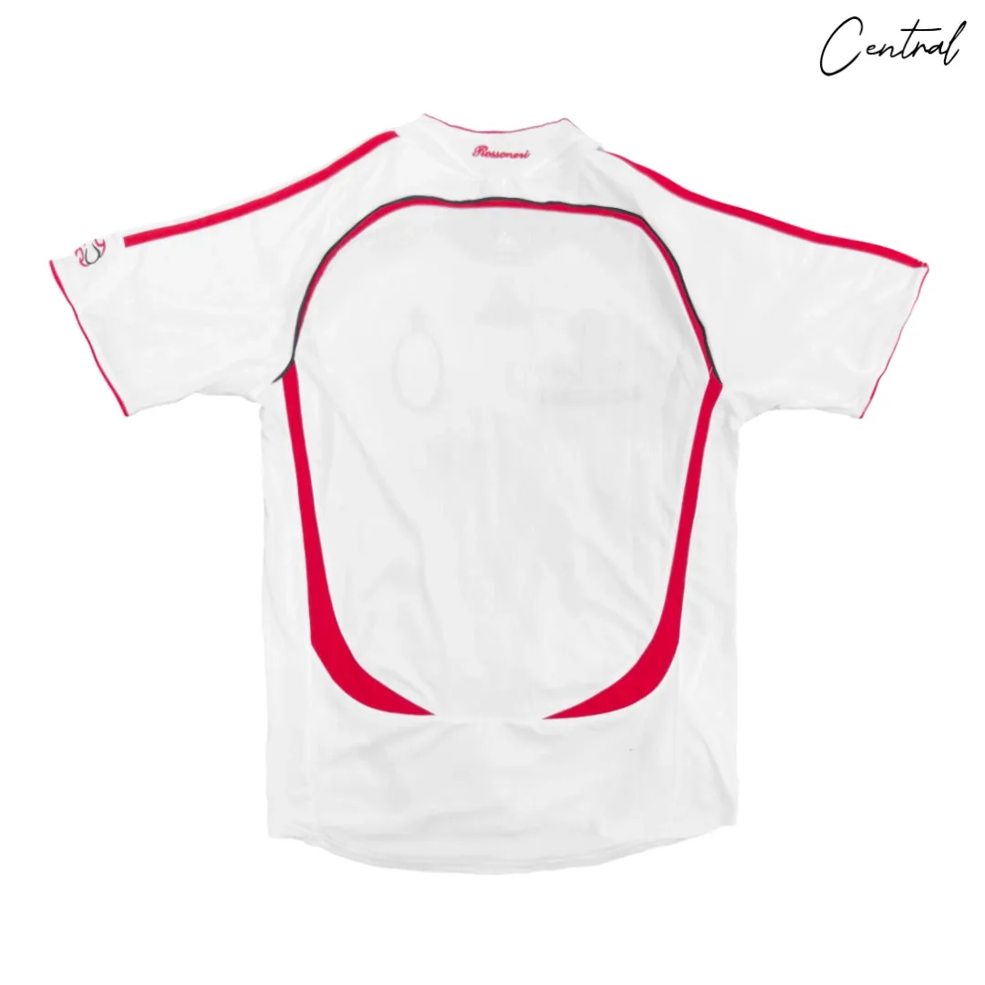 AC Milan 2006/07 UCL Final Away Retro Jersey – Bwin Away Kit
