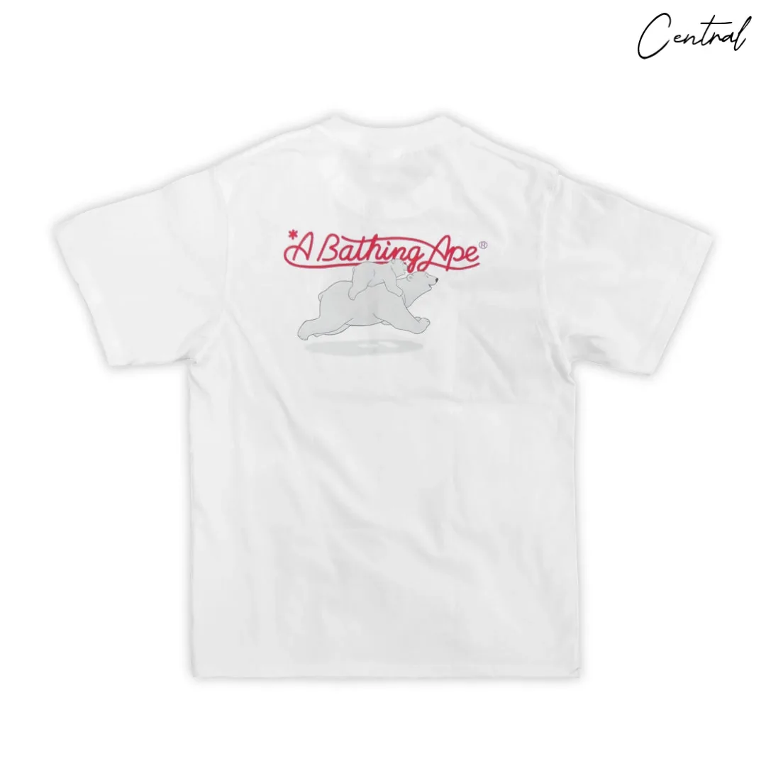 BAPE x Coca-Cola Photo Ape Head T-shirt White