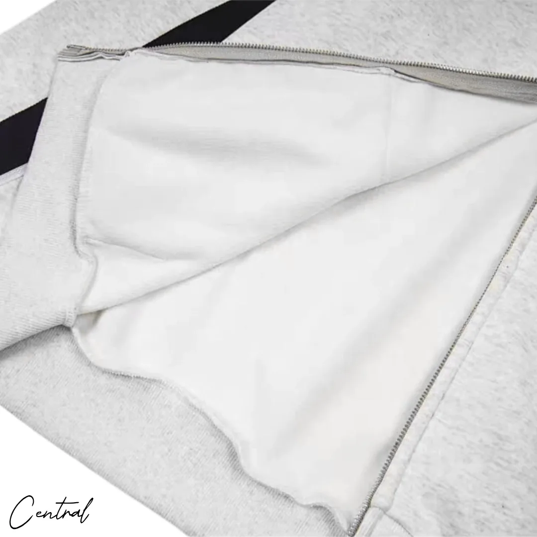 Corteiz Ribbed Sporteiz Zip Hoodie