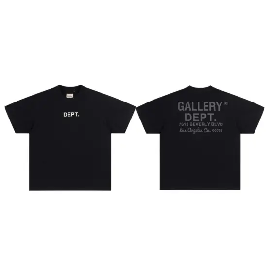 Gallery Dept Los Angels T Shirt black