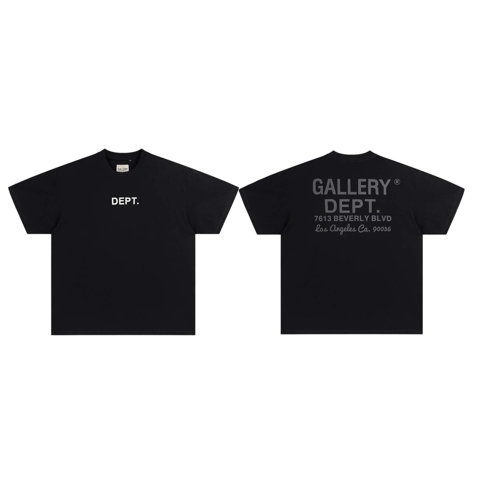 Gallery Dept Los Angels T Shirt black