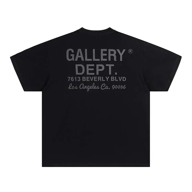 Gallery Dept Los Angels T Shirt black
