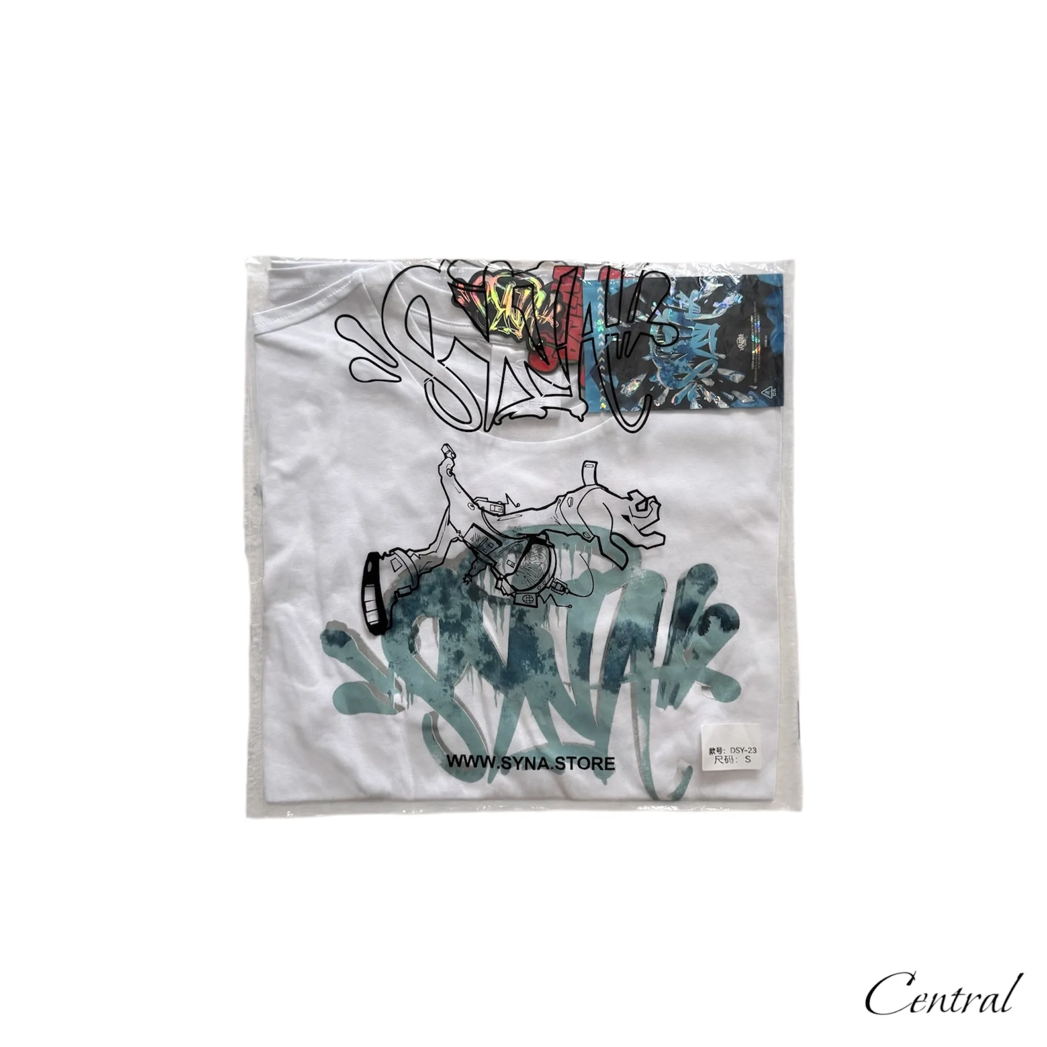 Syna World Ice T-shirt – White / Blue