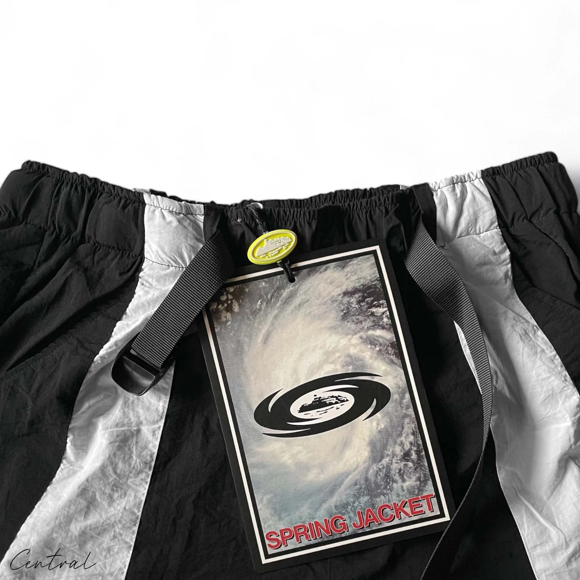 Corteiz Spring Shorts Black-White