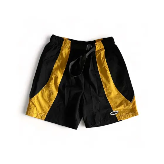 Corteiz Spring Shorts Black-Yellow