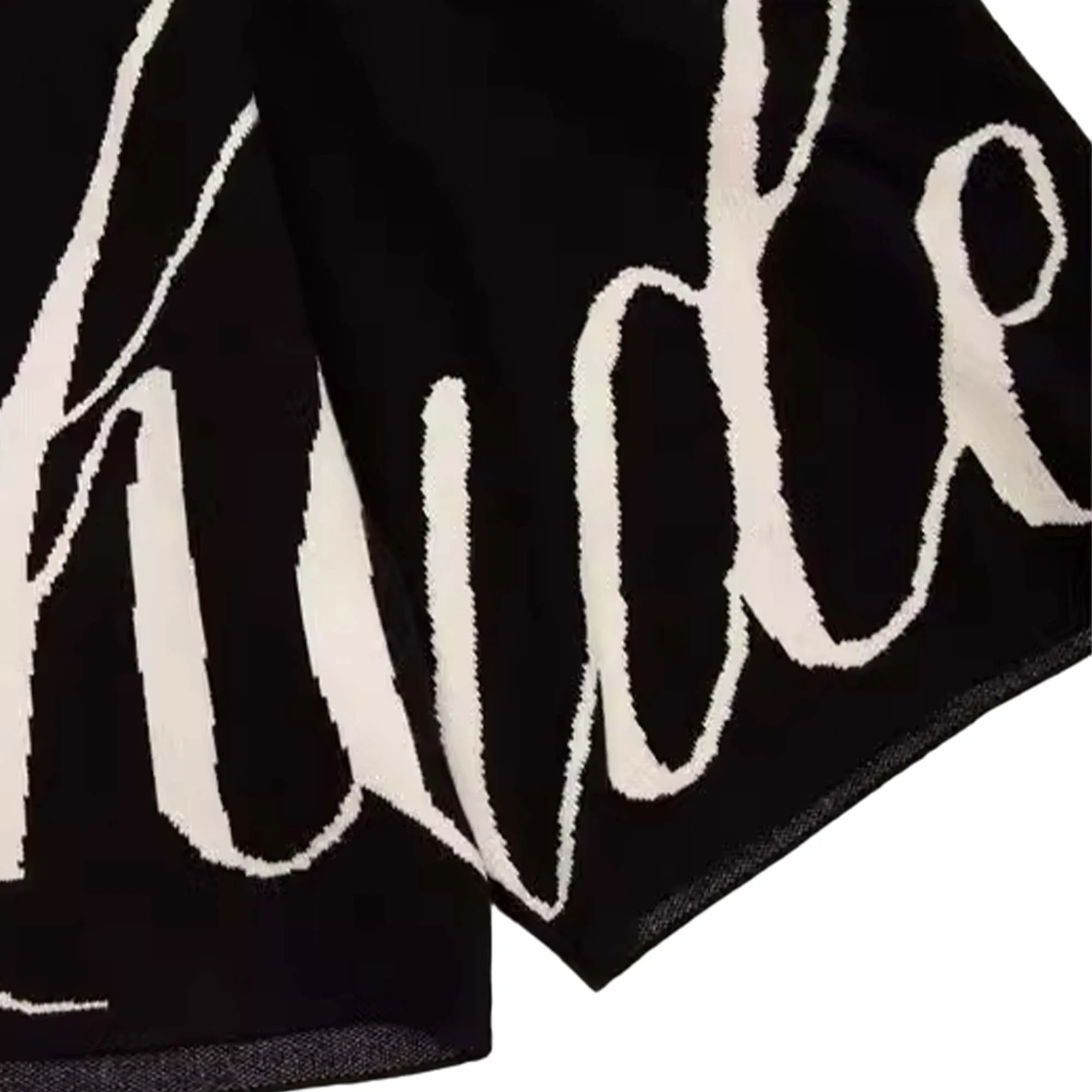 Rhude Knit Logo Short 'Black/Creme'
