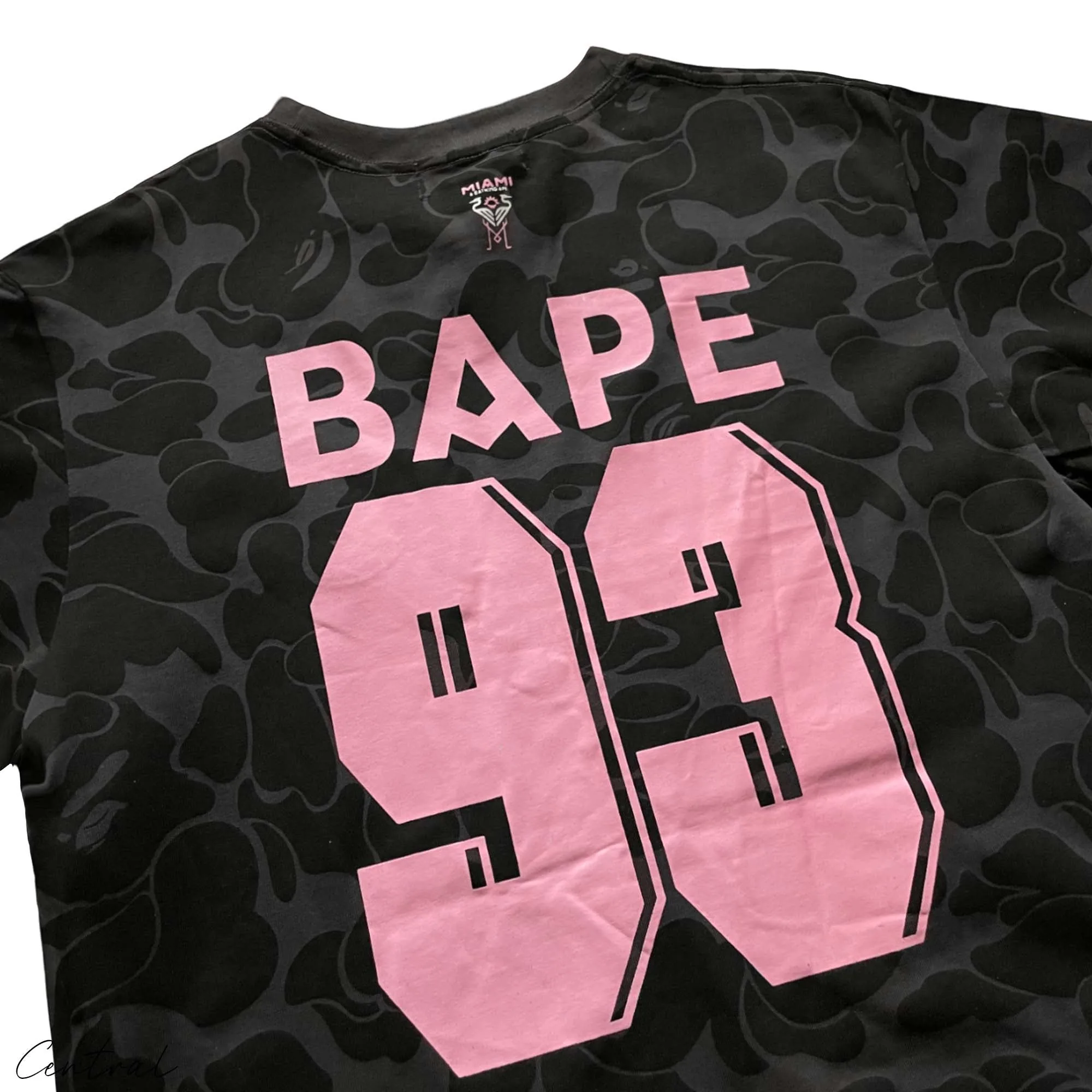 BAPE x Inter Miami Camo T-shirt - Black