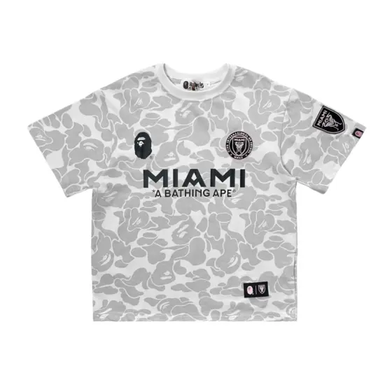 BAPE x Inter Miami Camo T-shirt - White