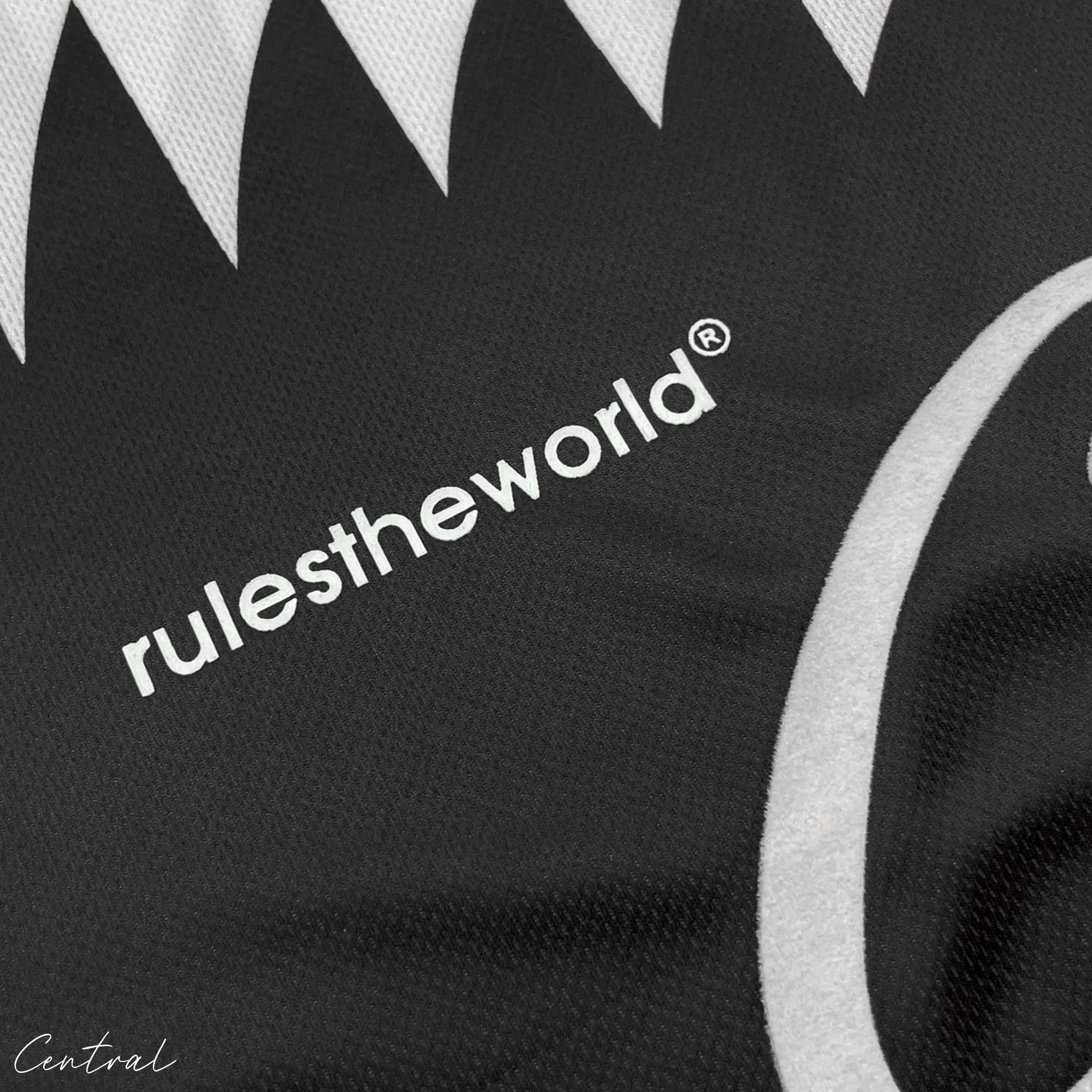 Corteiz Club RTW Football Jersey BLACK