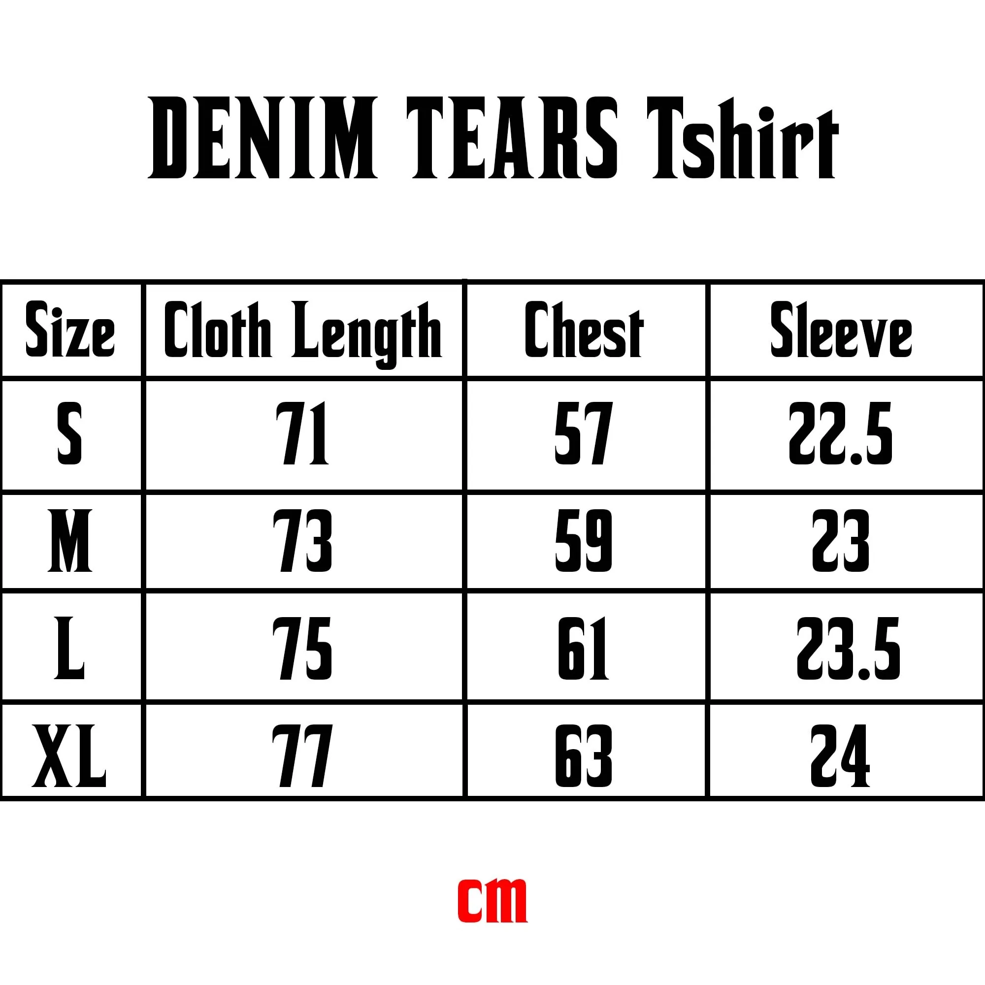 DENIM TEARS T-shirt