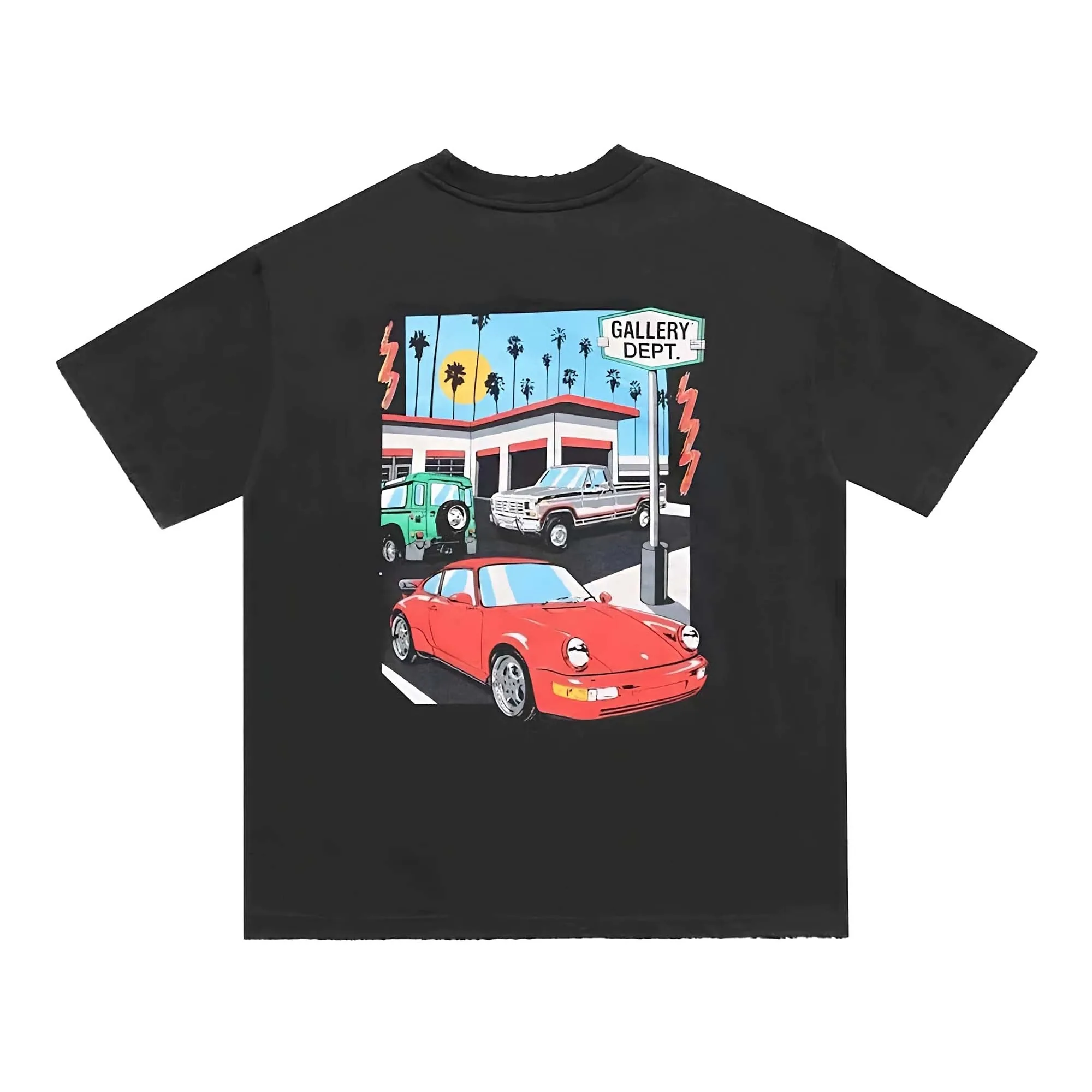 Gallery Dept Drive Thru T-Shirt - Black