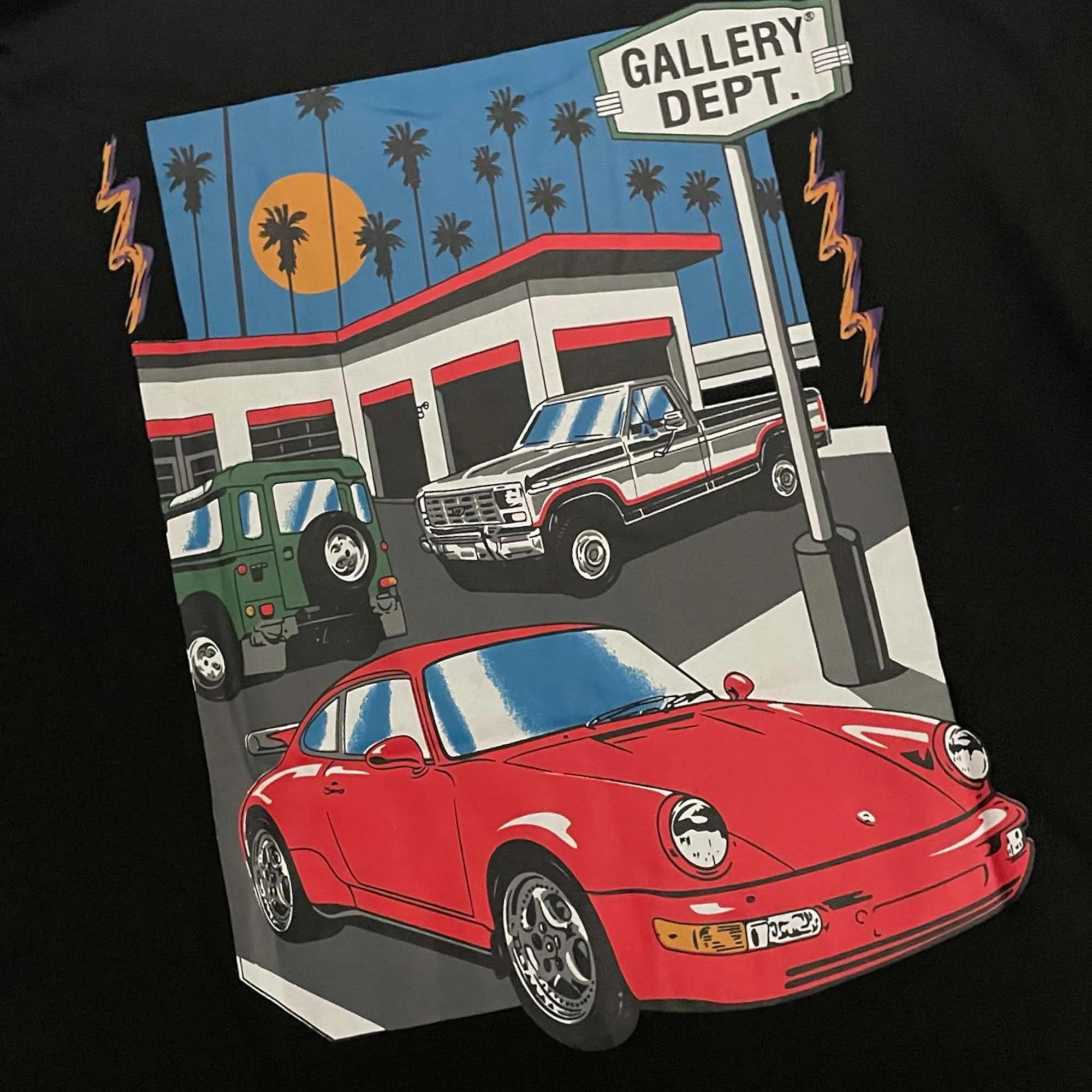 Gallery Dept Drive Thru T-Shirt - Black