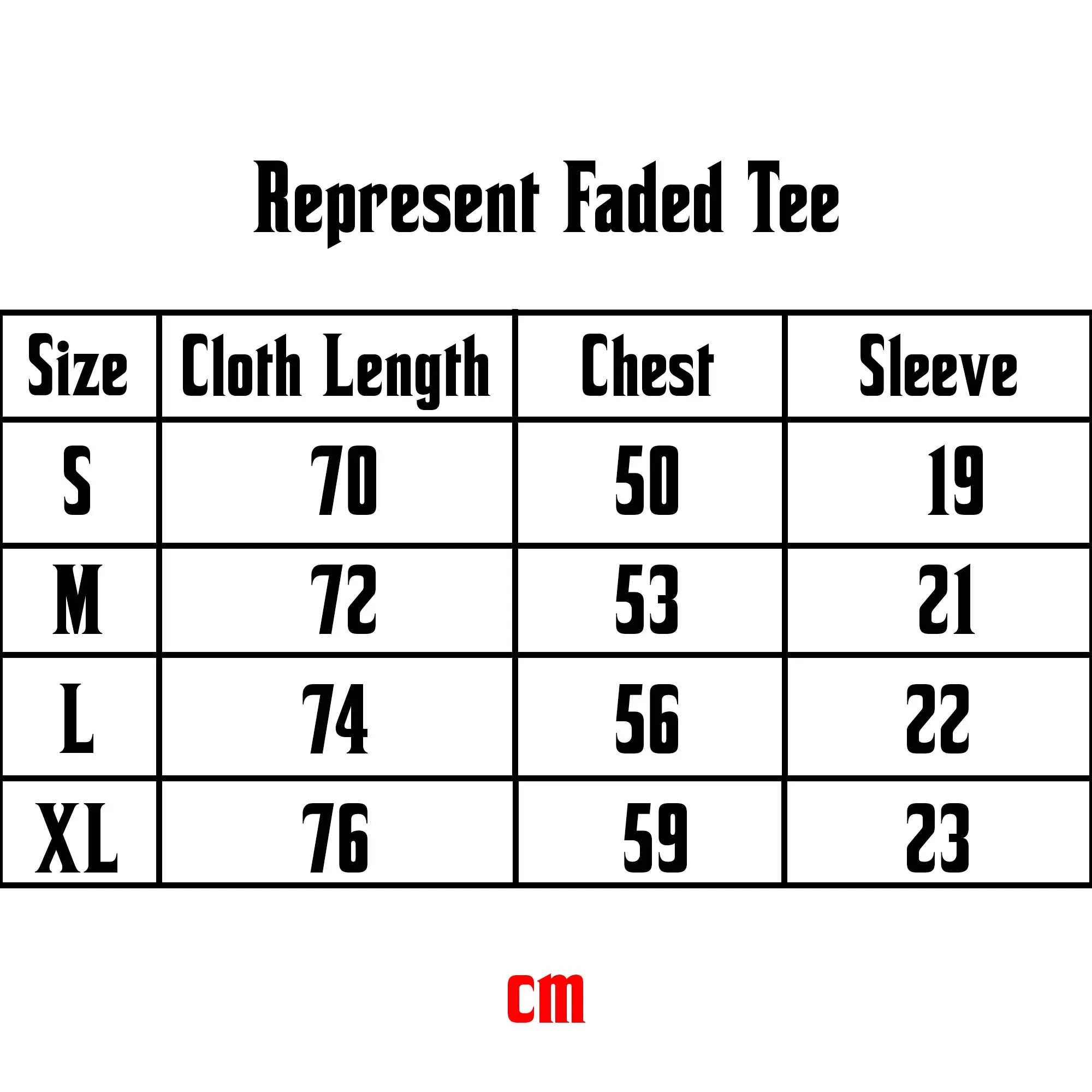 Represent As Good As Dead Faded T-shirt