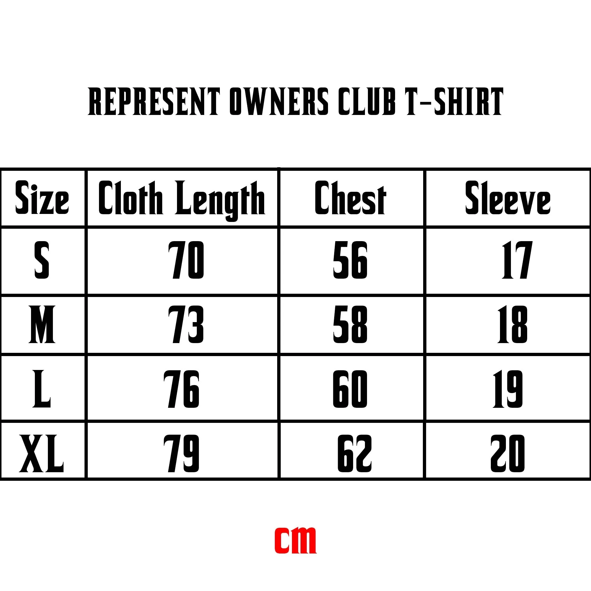 REPRESENT OWNERS CLUB T-SHIRT ' Cobalt '