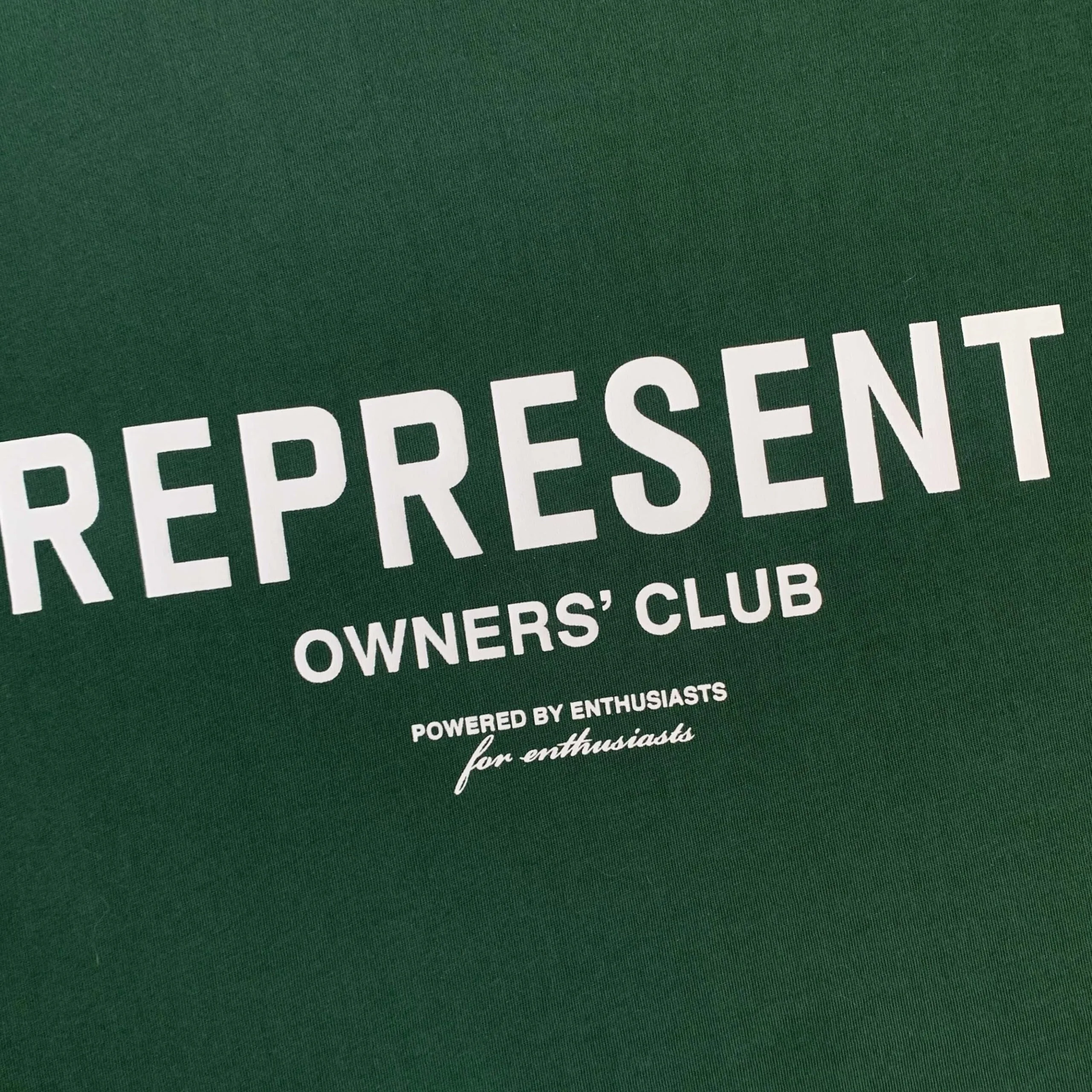 REPRESENT OWNERS CLUB T-SHIRT 'Racing Green'