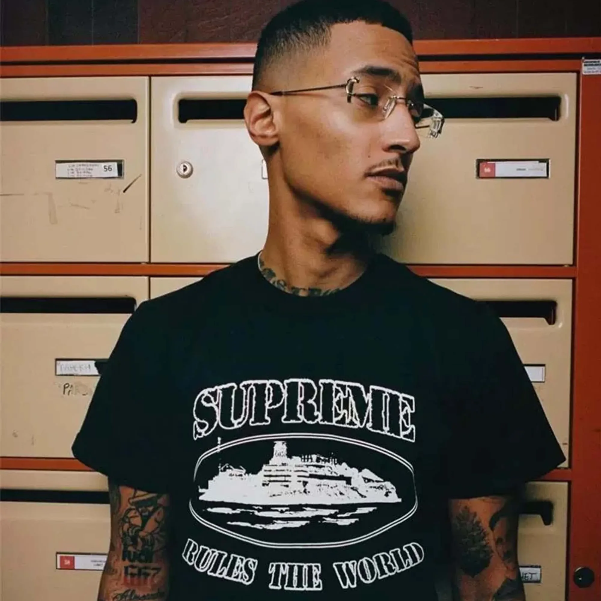 Sup Corteiz Rules The World T-shirt