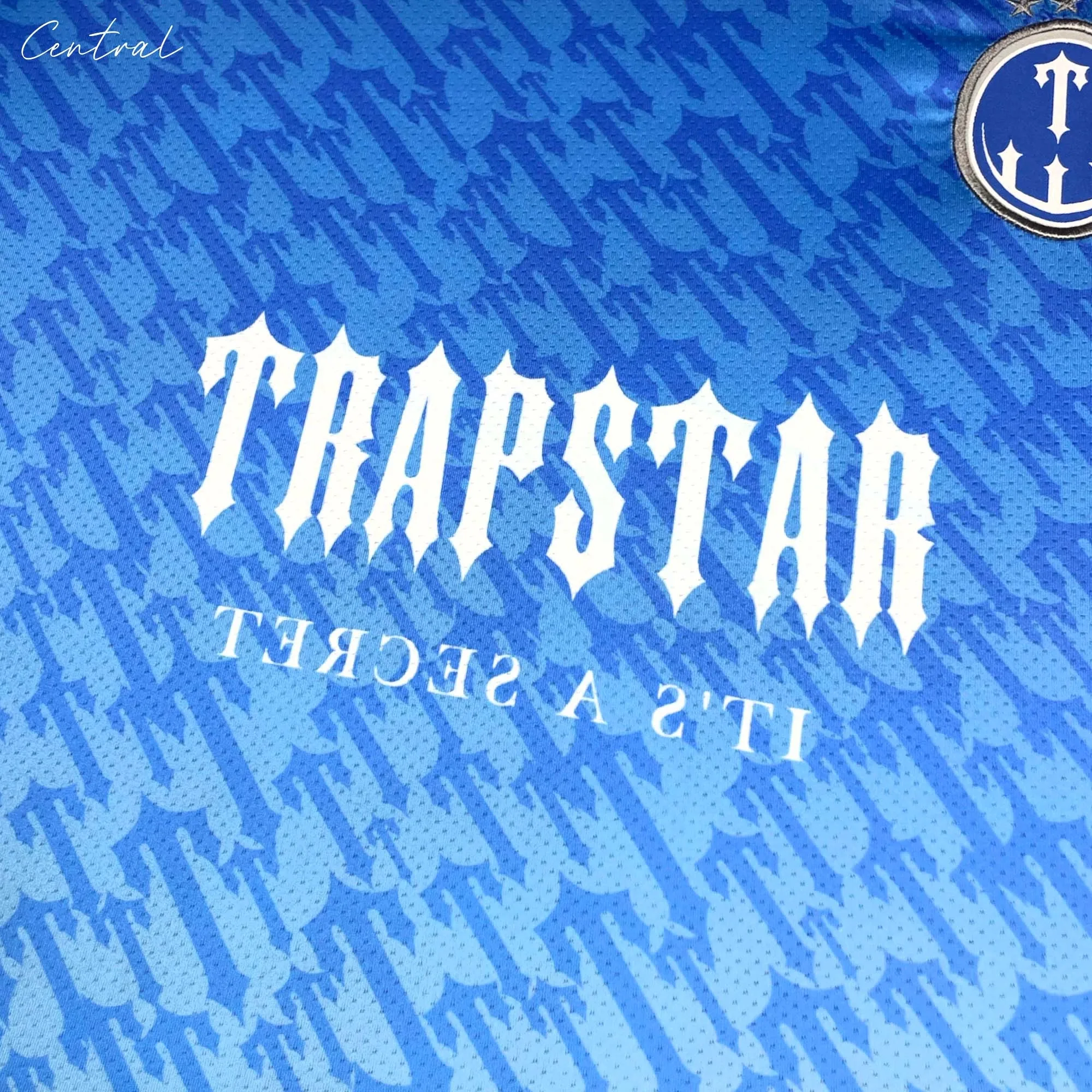 Trapstar Monogram Jersey 'ice Blue'