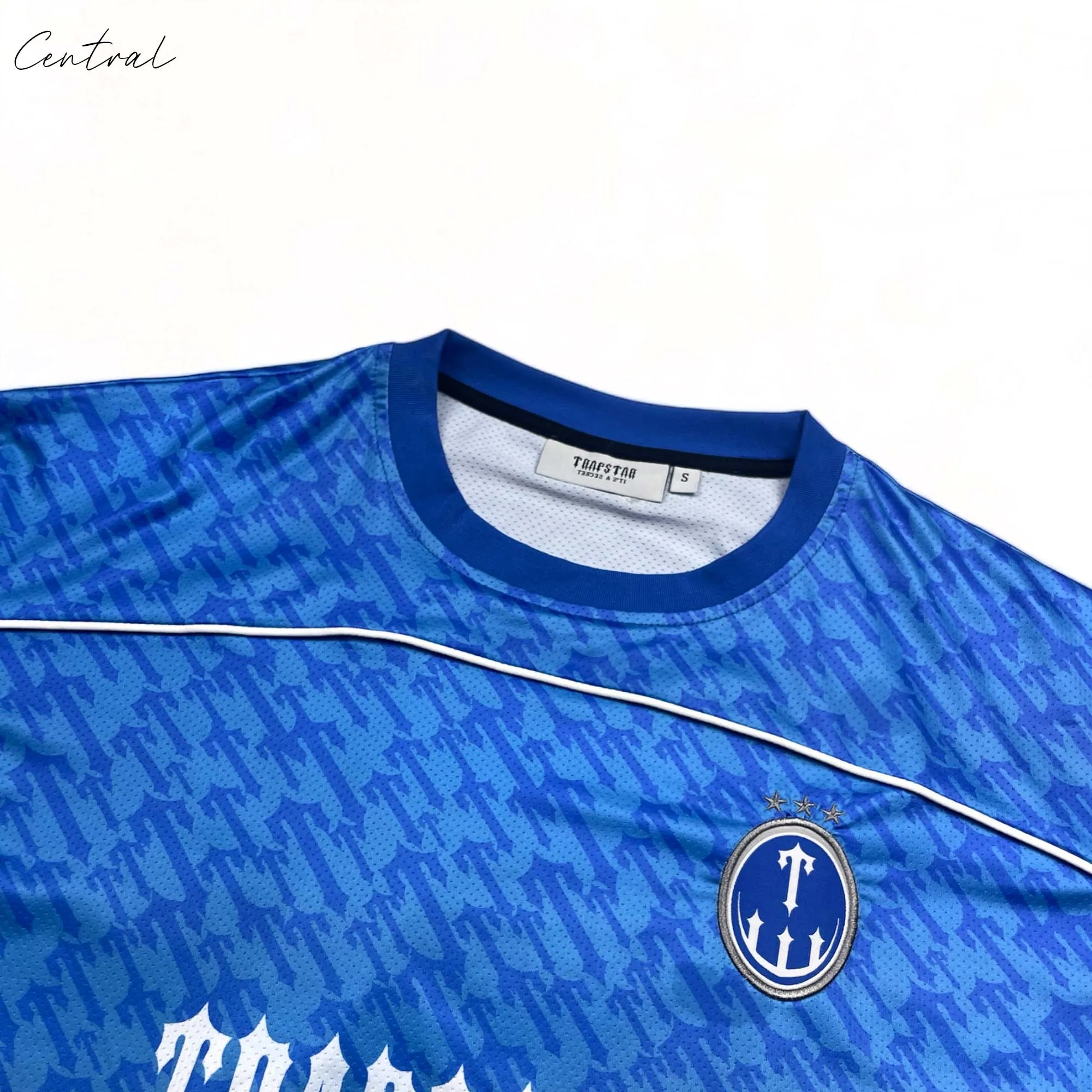 Trapstar Monogram Jersey 'ice Blue'