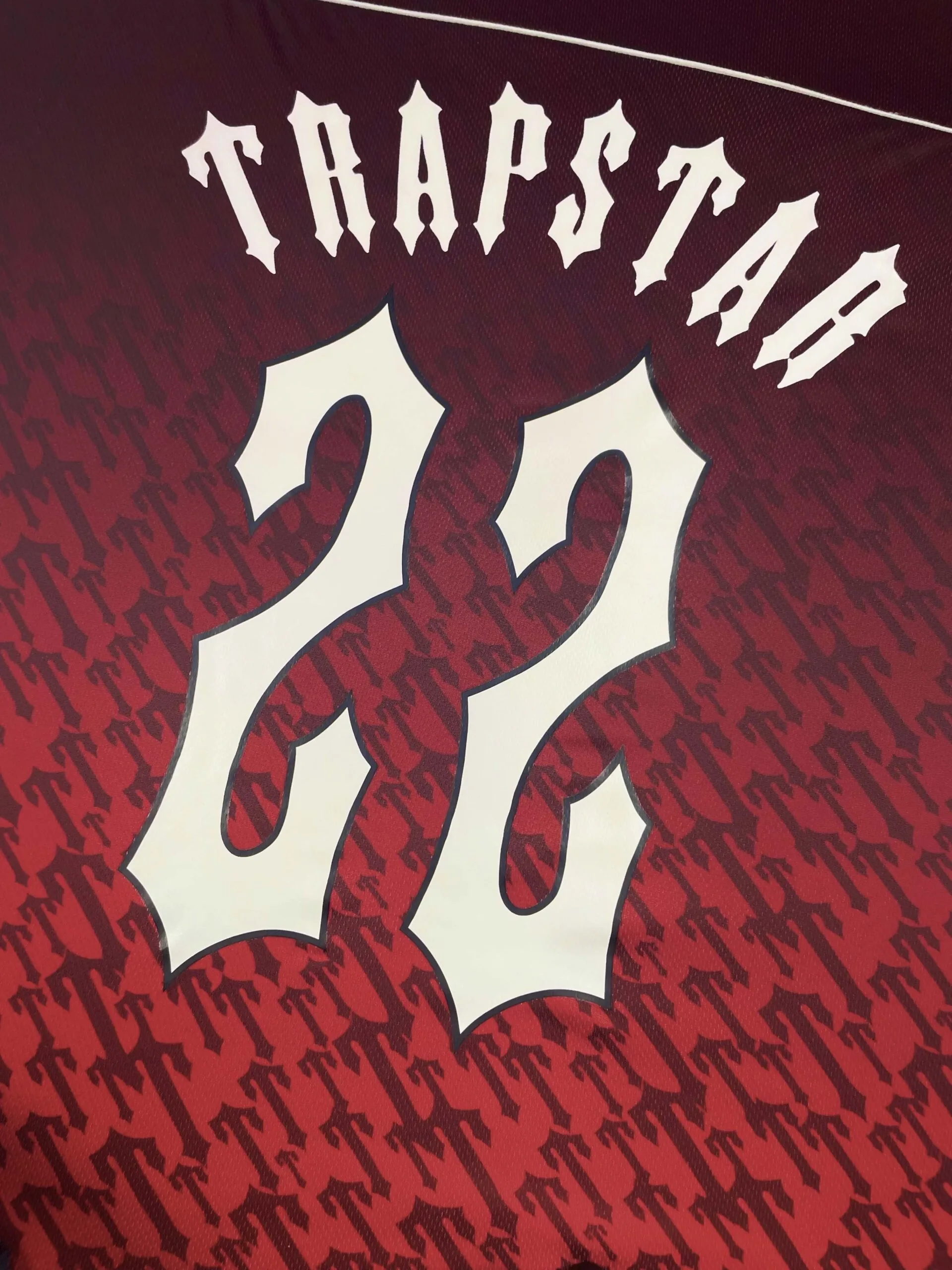 Trapstar Monogram Jersey 'Red Gradient'