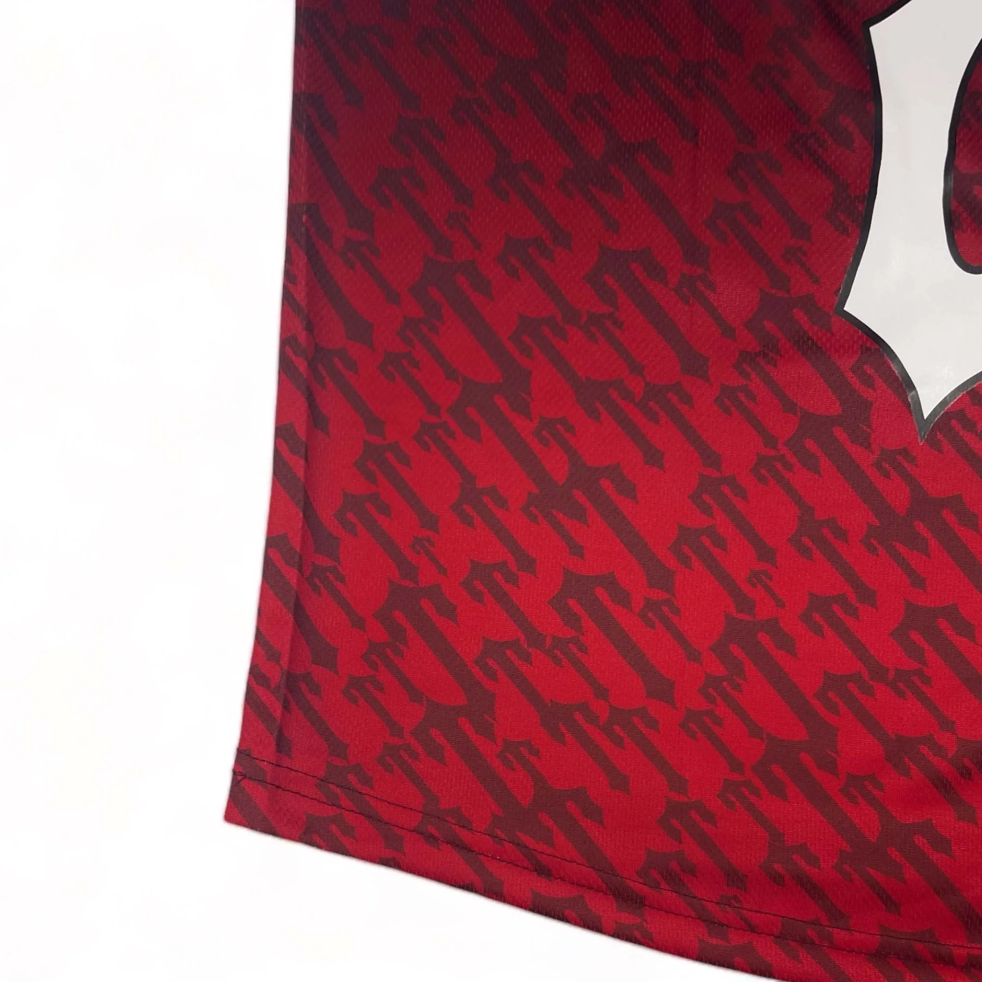 Trapstar Monogram Jersey 'Red Gradient'