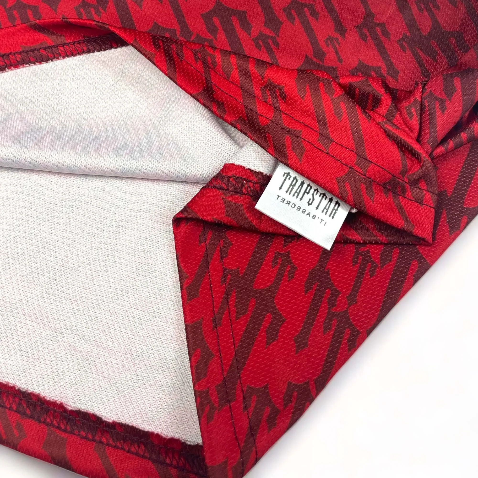 Trapstar Monogram Jersey 'Red Gradient'