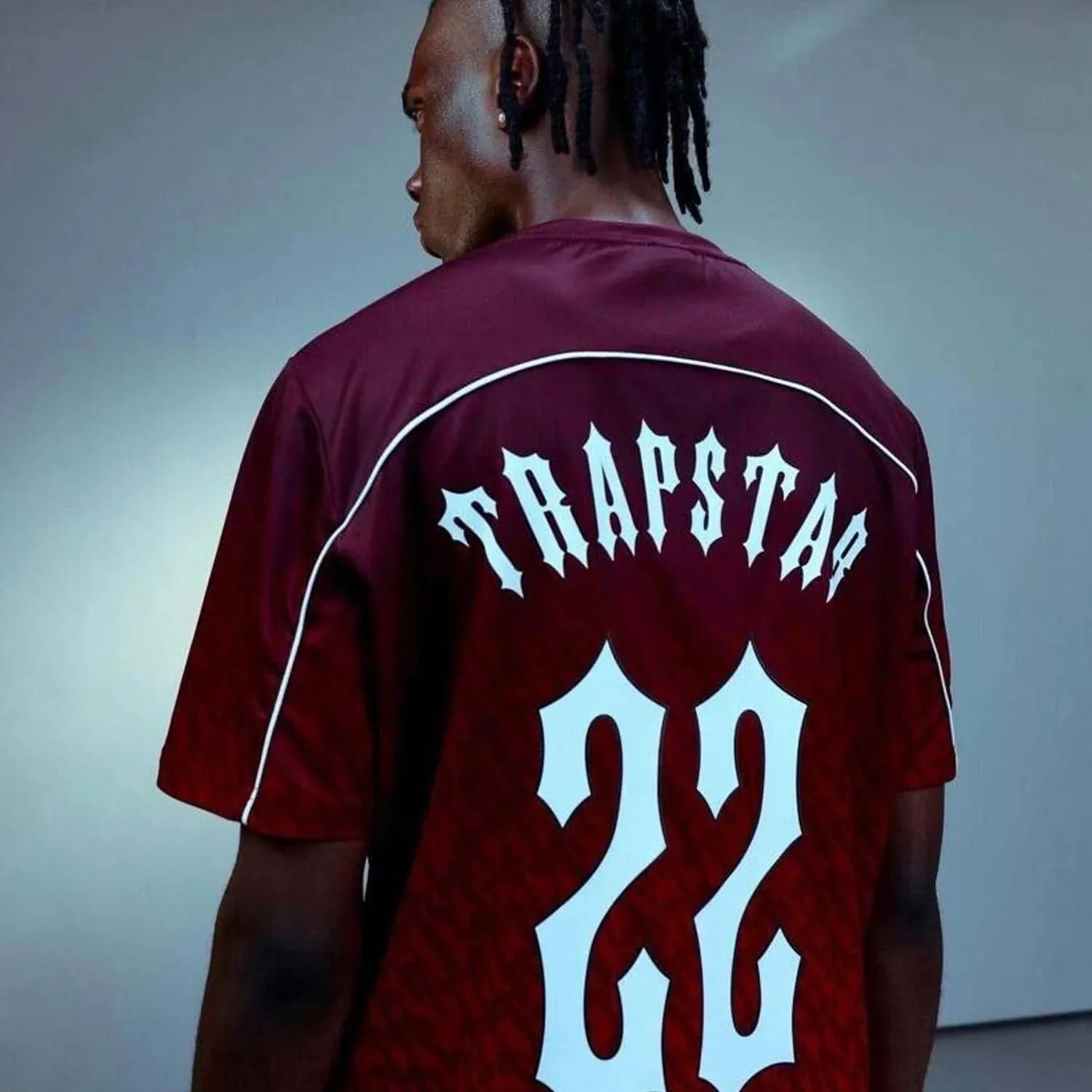 Trapstar Monogram Jersey 'Red Gradient'