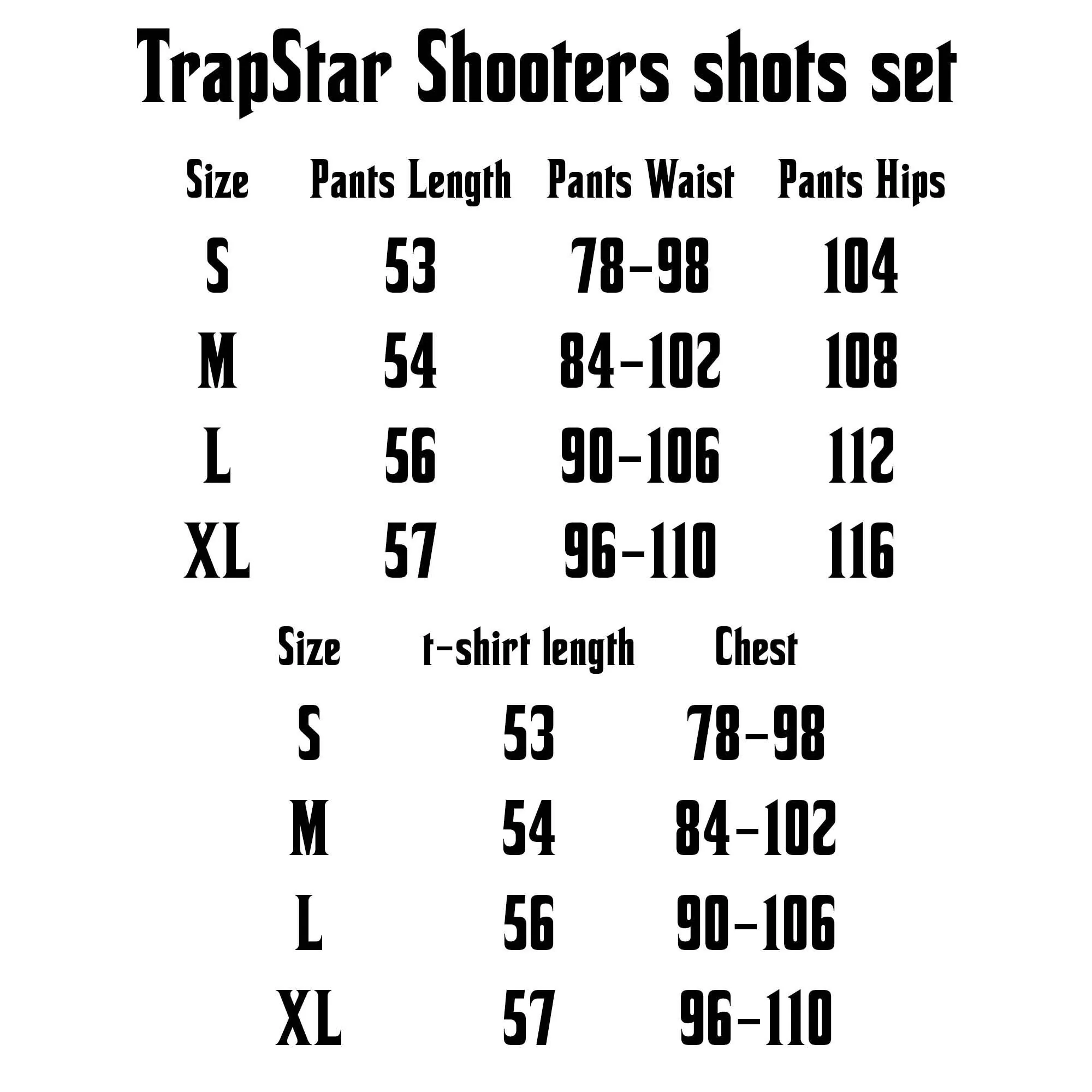 Trapstar Shooters Short Set
