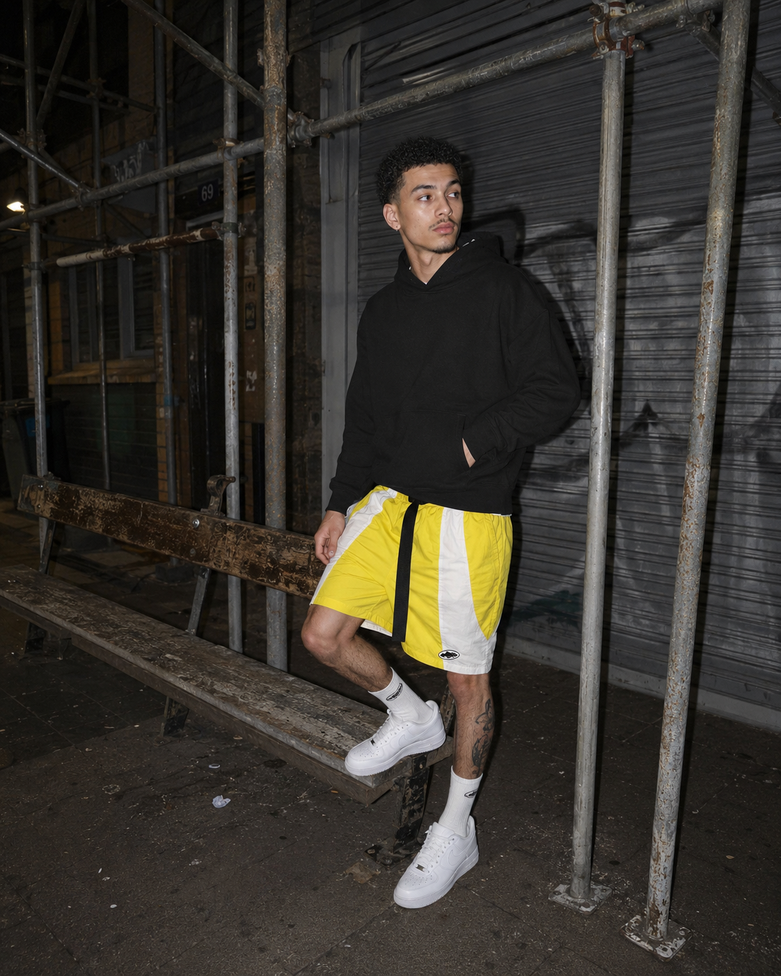 Corteiz Spring Shorts - Yellow