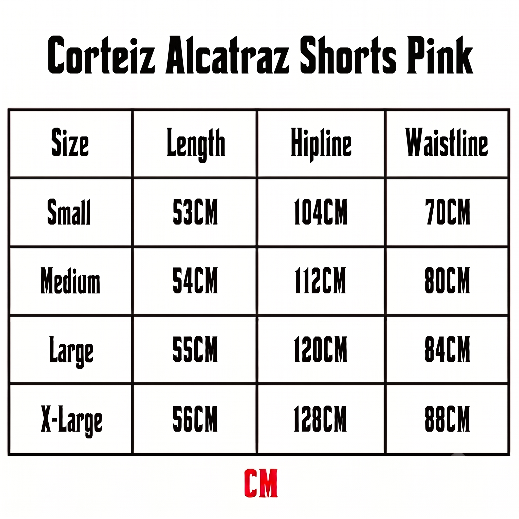 Corteiz Alcatraz Shorts Pink