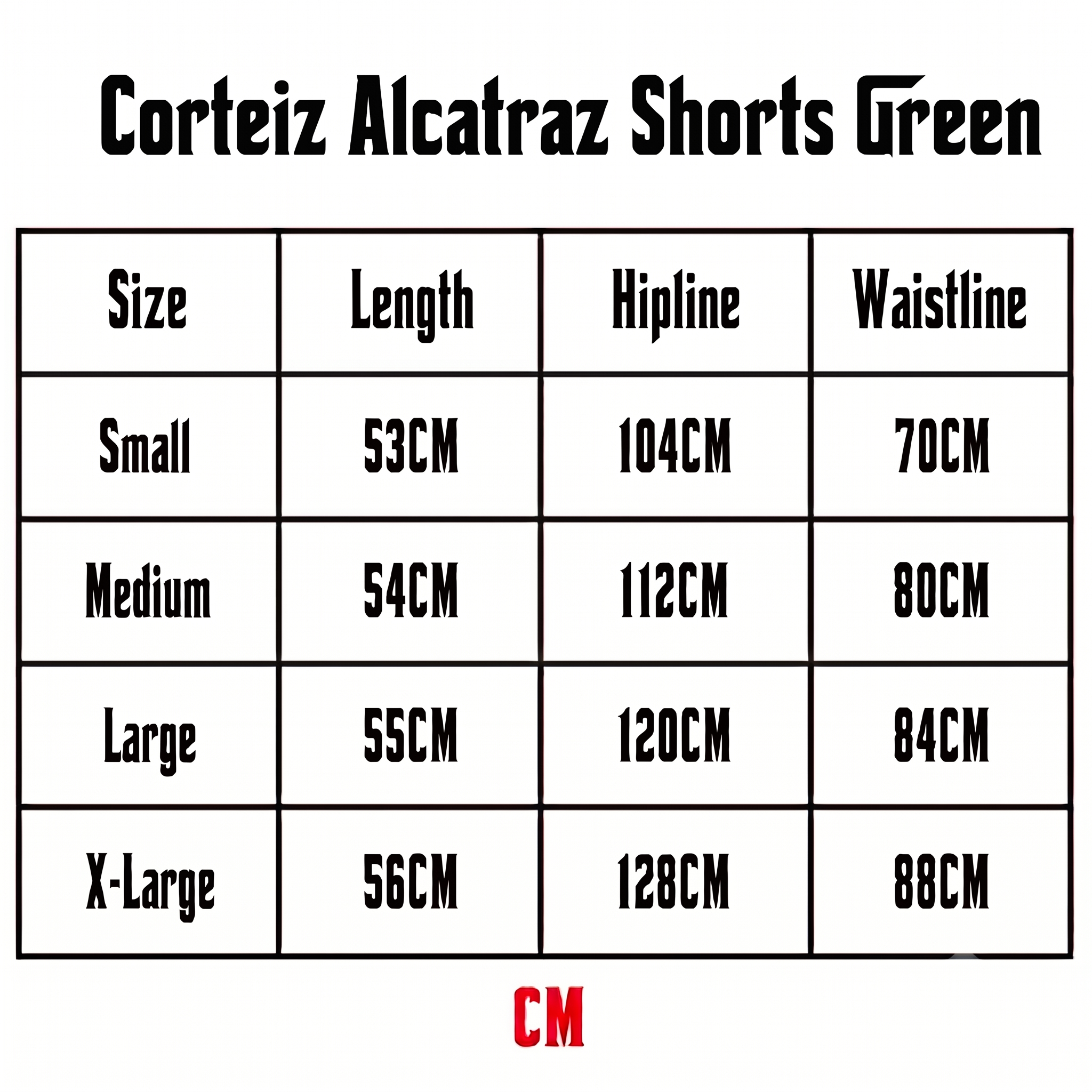Corteiz Alcatraz Shorts Green