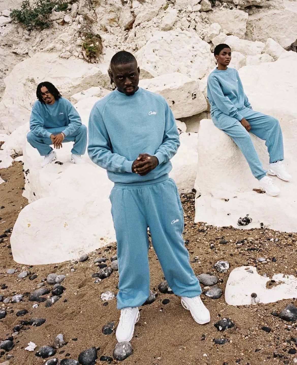 Corteiz HMP V2 Sweatpant Baby Blue