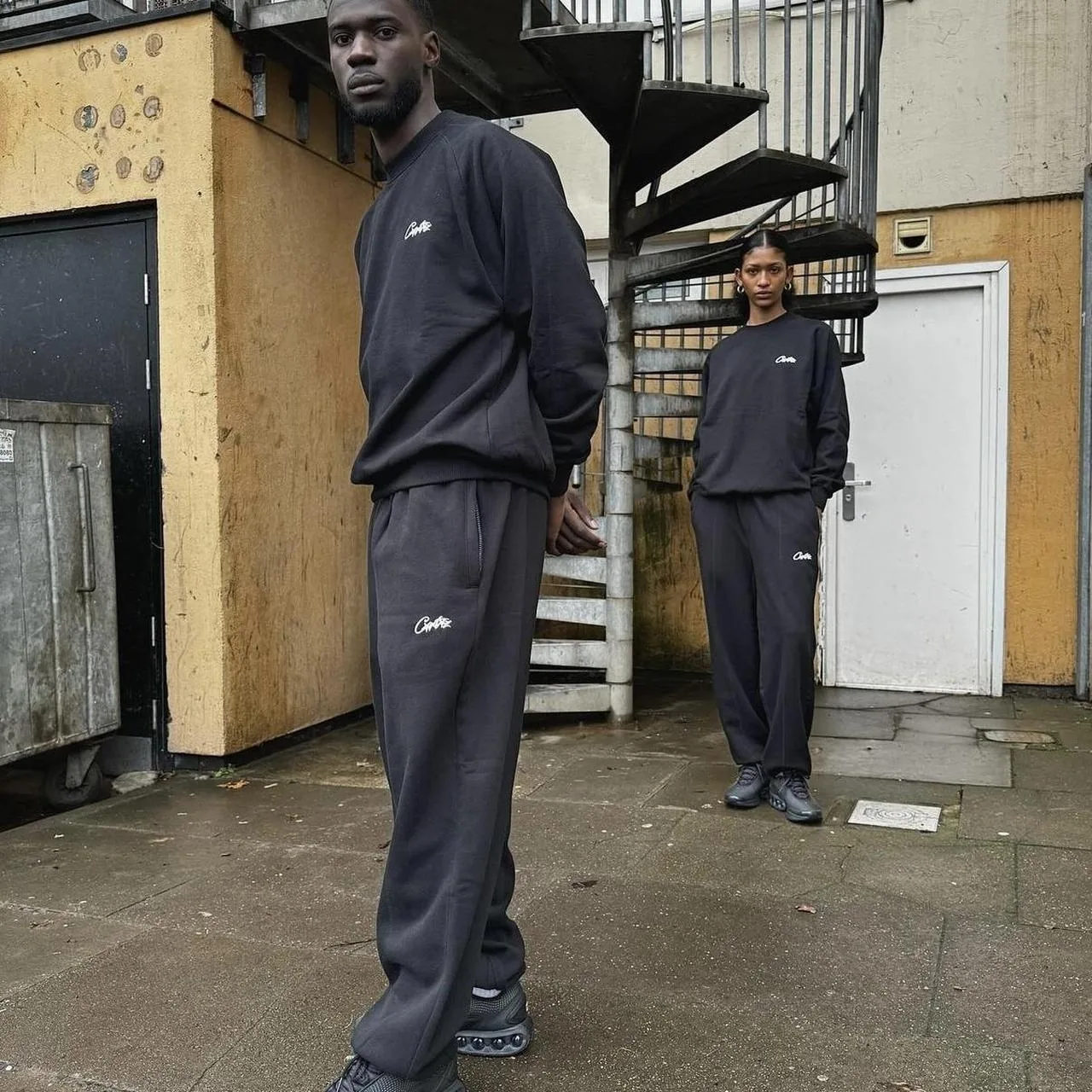 Corteiz HMP V2 Sweatpant Black