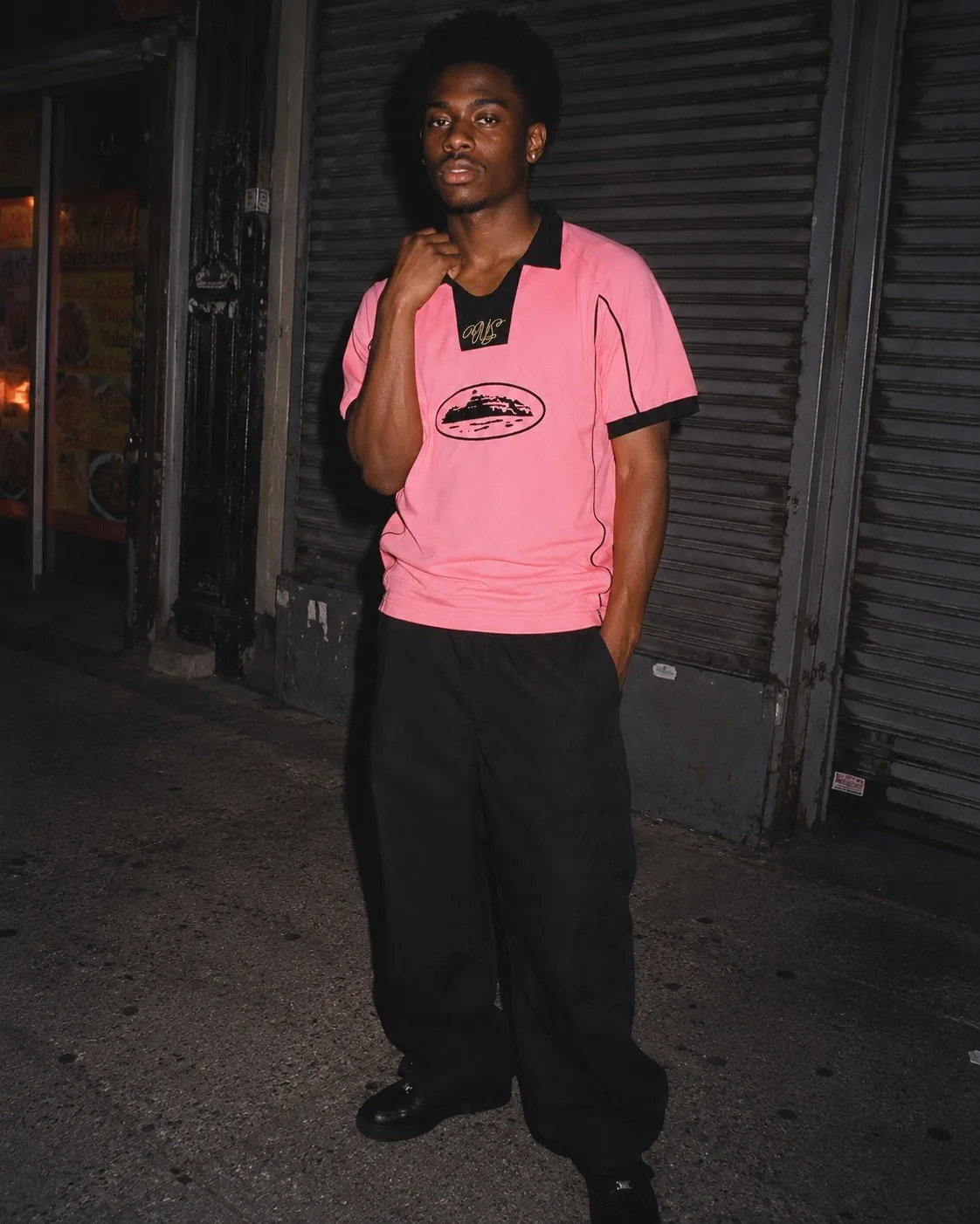Corteiz Talismo Football Jersey Pink