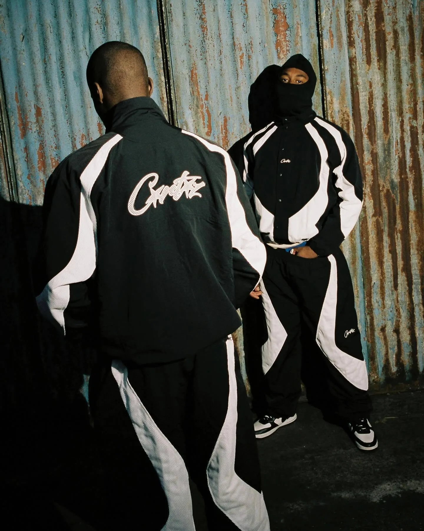 Corteiz Vertigo Shuku Jacket Black/White