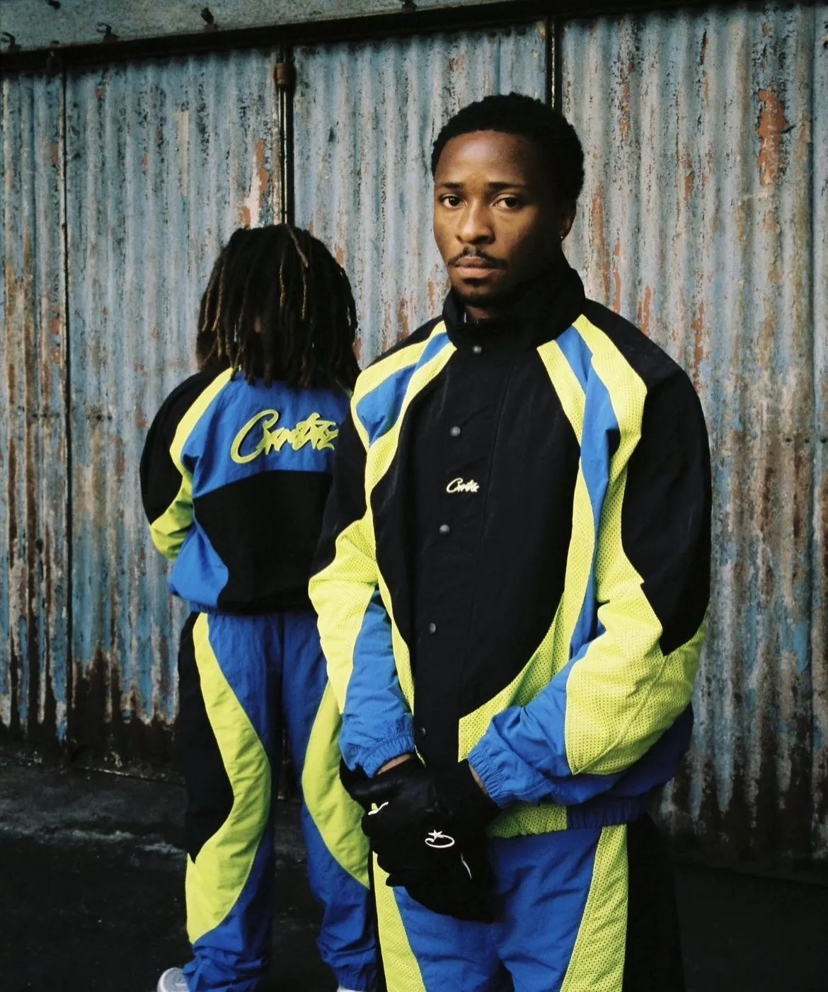 Corteiz Vertigo Shuku Jacket Blue/Green