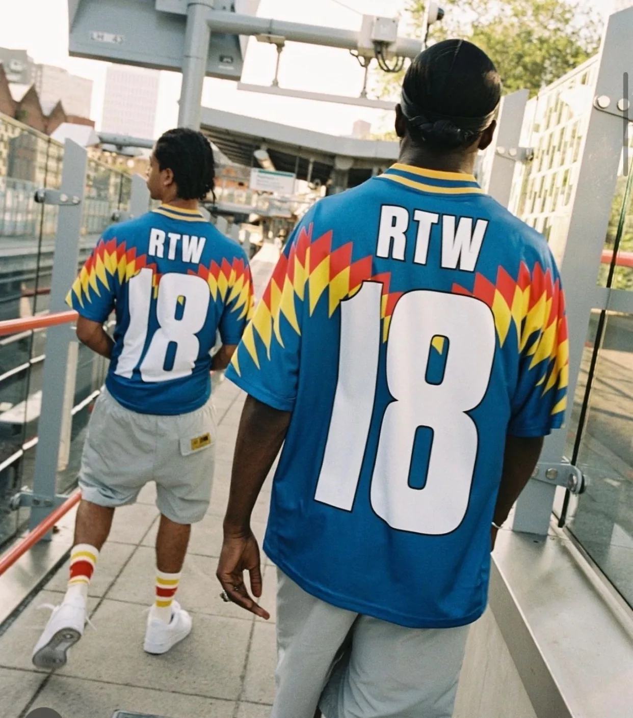 Corteiz RTW Club America Colombia Jersey – Blue