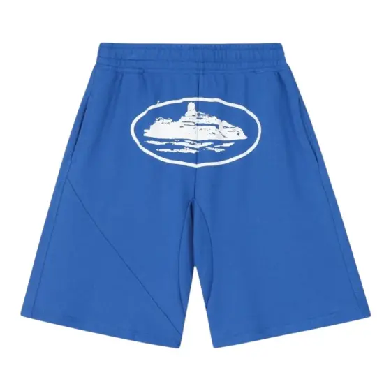 Corteiz Alcatraz Shorts Blue