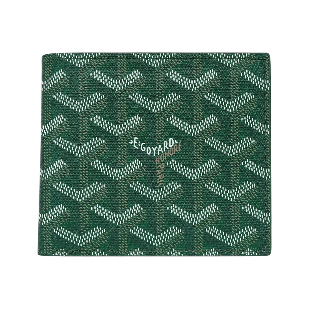 Goyard Card Holder - Green Gift Box