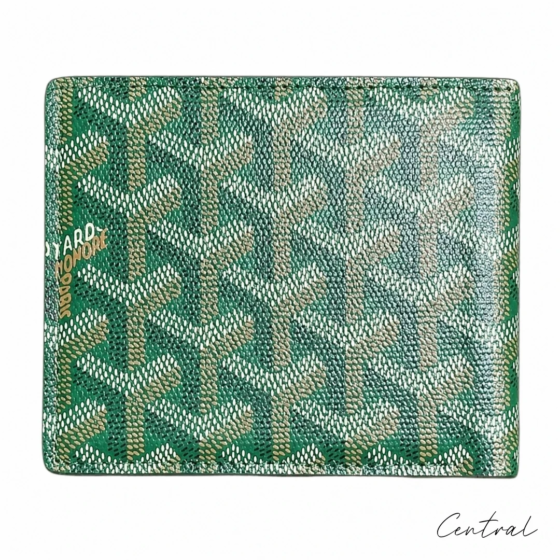 Goyard Card Holder - Green Gift Box